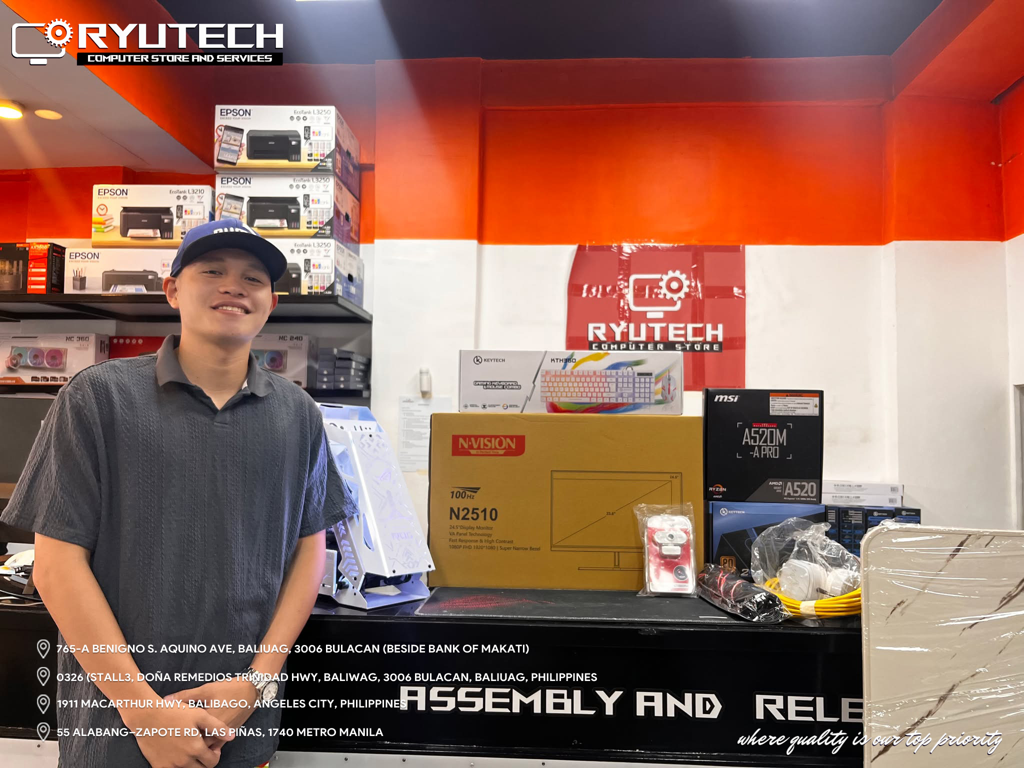 RyuTech - 💻 Walk-In Client from Las Piñas City — Fresh Build Completed ...