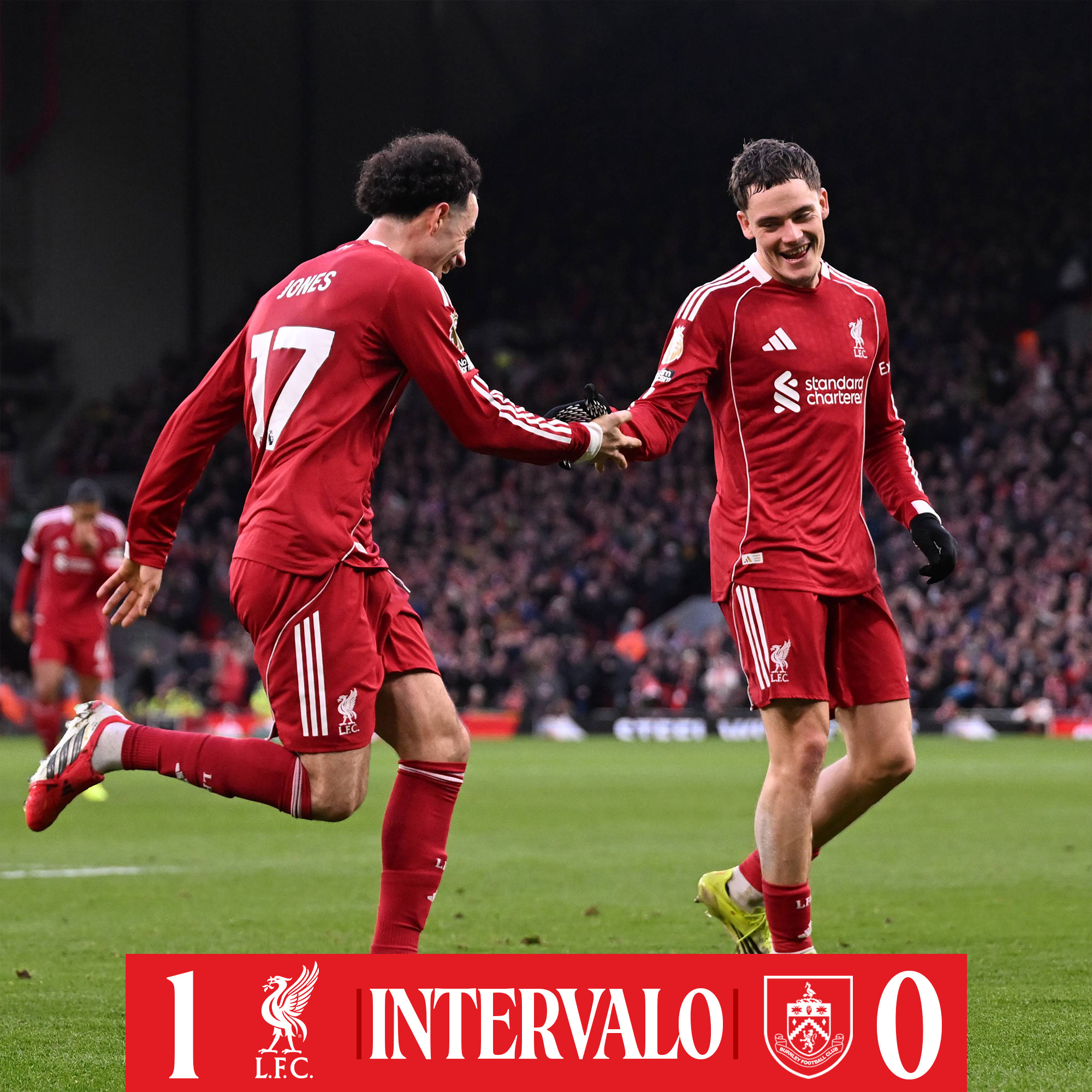Liverpool FC - Fim do primeiro tempo! | Facebook