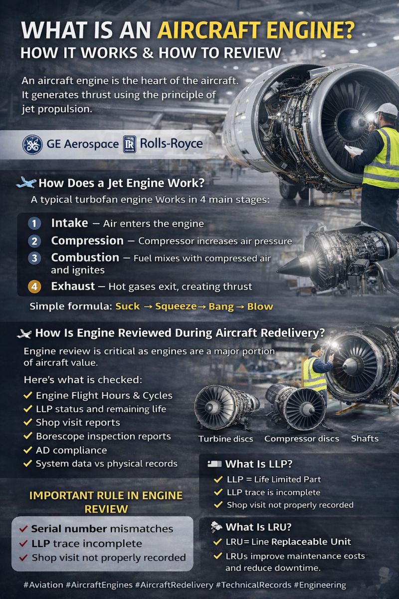 Aviation-knowledge - Aircraft Engine – Working, Types & Popular Models ...