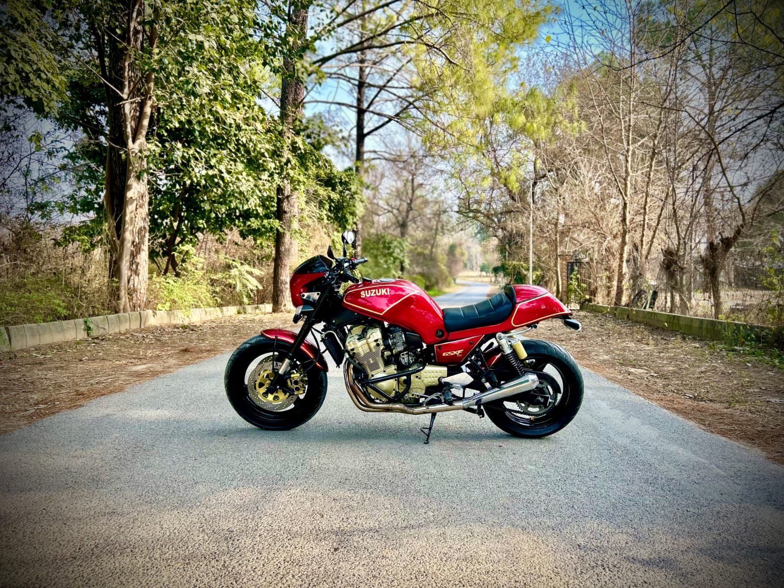 Custom Suzuki GSXF 750 cafe racer for sale