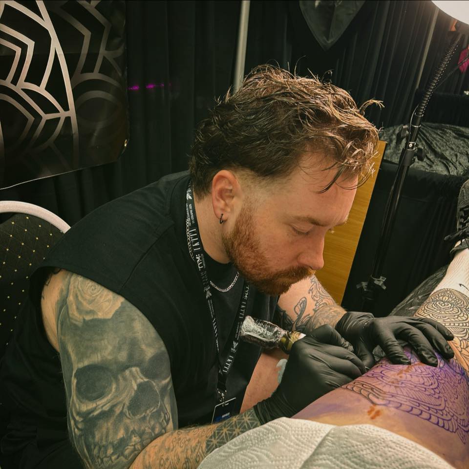 Josh - Nice ankle piece for @misssummermilan_x from yesterday 🌸 #tattoo ...