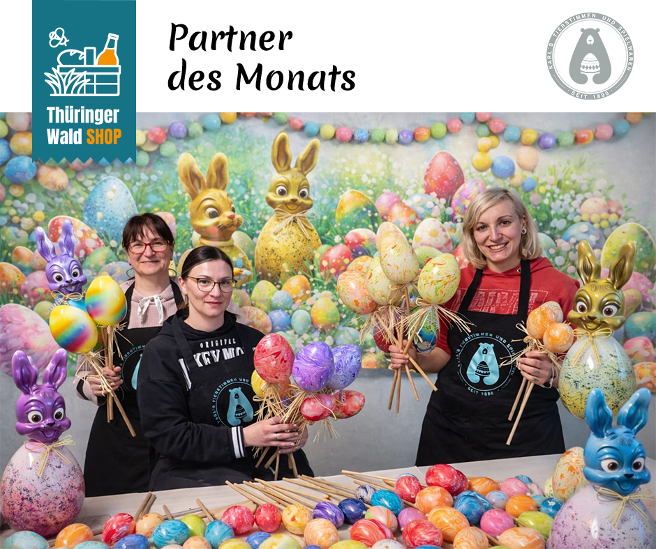🤩 Partner des Monats März 🤩 👉 Karl's Ostereierfabrik und Spielwaren GmbH ☝ Karl Tierstimmen steht für Qualität, Leidenschaft und echte Naturverbundenheit. Mit viel Erfahrung und handwerklichem Können entstehen hier hochwertige Produkte