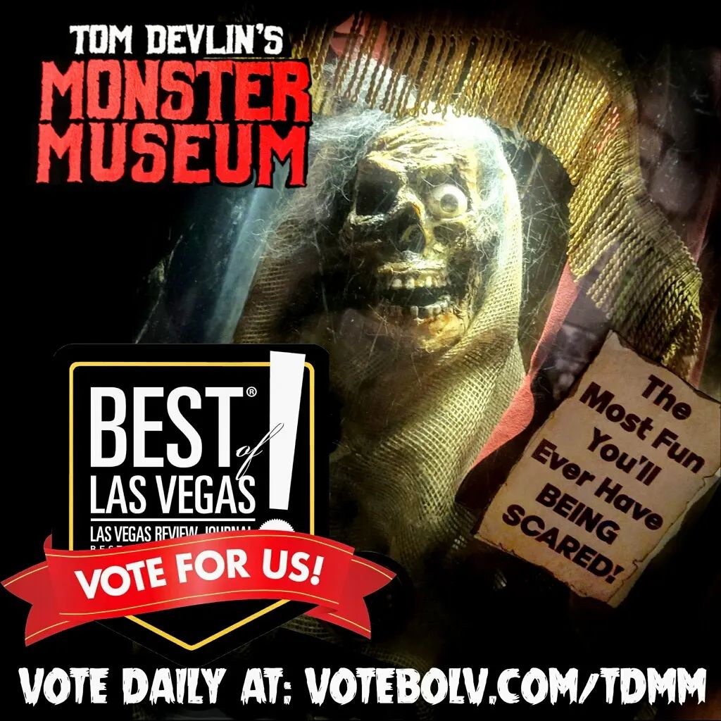 Tom Devlin's Monster Museum - Only a few more days of voting left ...
