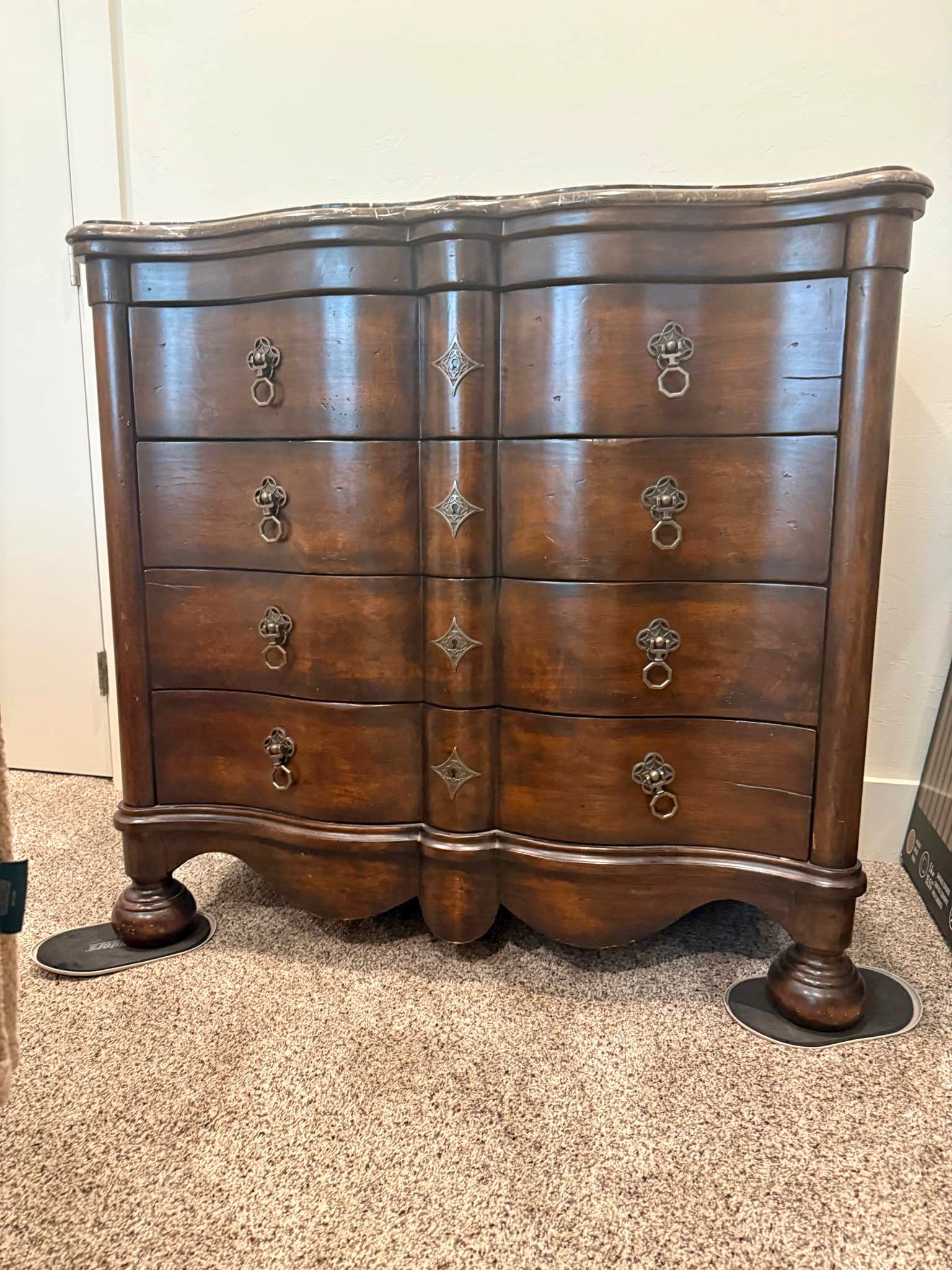 Castlegate Avondale Marble Top Chest – Solid Wood - Dressers & Chests ...