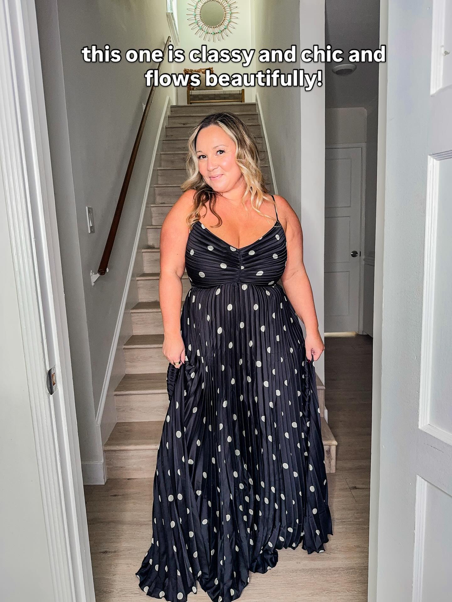 A round up of my favorite spring wedding guest dresses from Amazon! Petite + curvy friendly! These will love your curves too! Drop the word “SPRING” and I'll send you the details! #