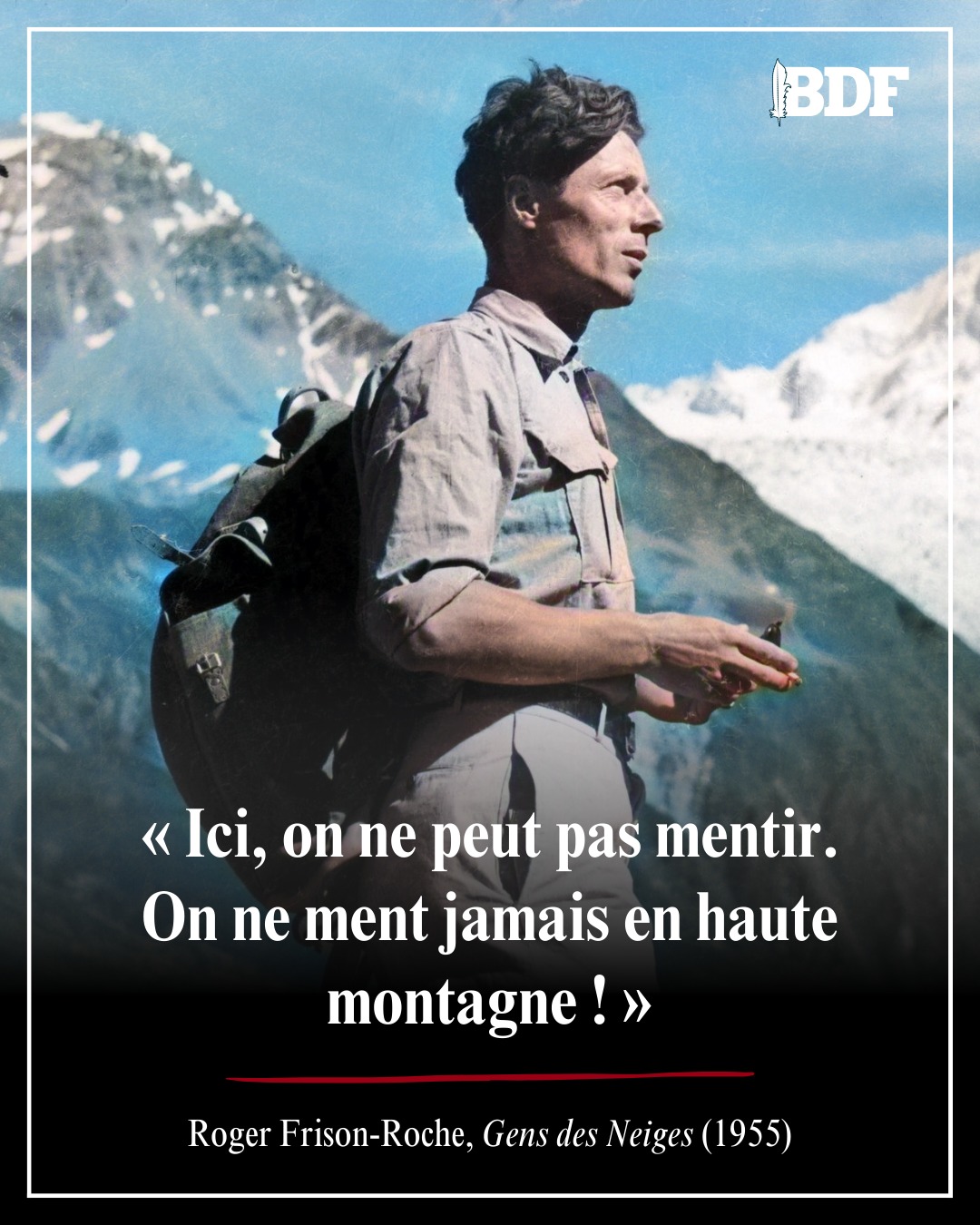Billet - 🗻 🇲🇫 Un alpiniste amoureux du désert. Le 10 février 1906 ...