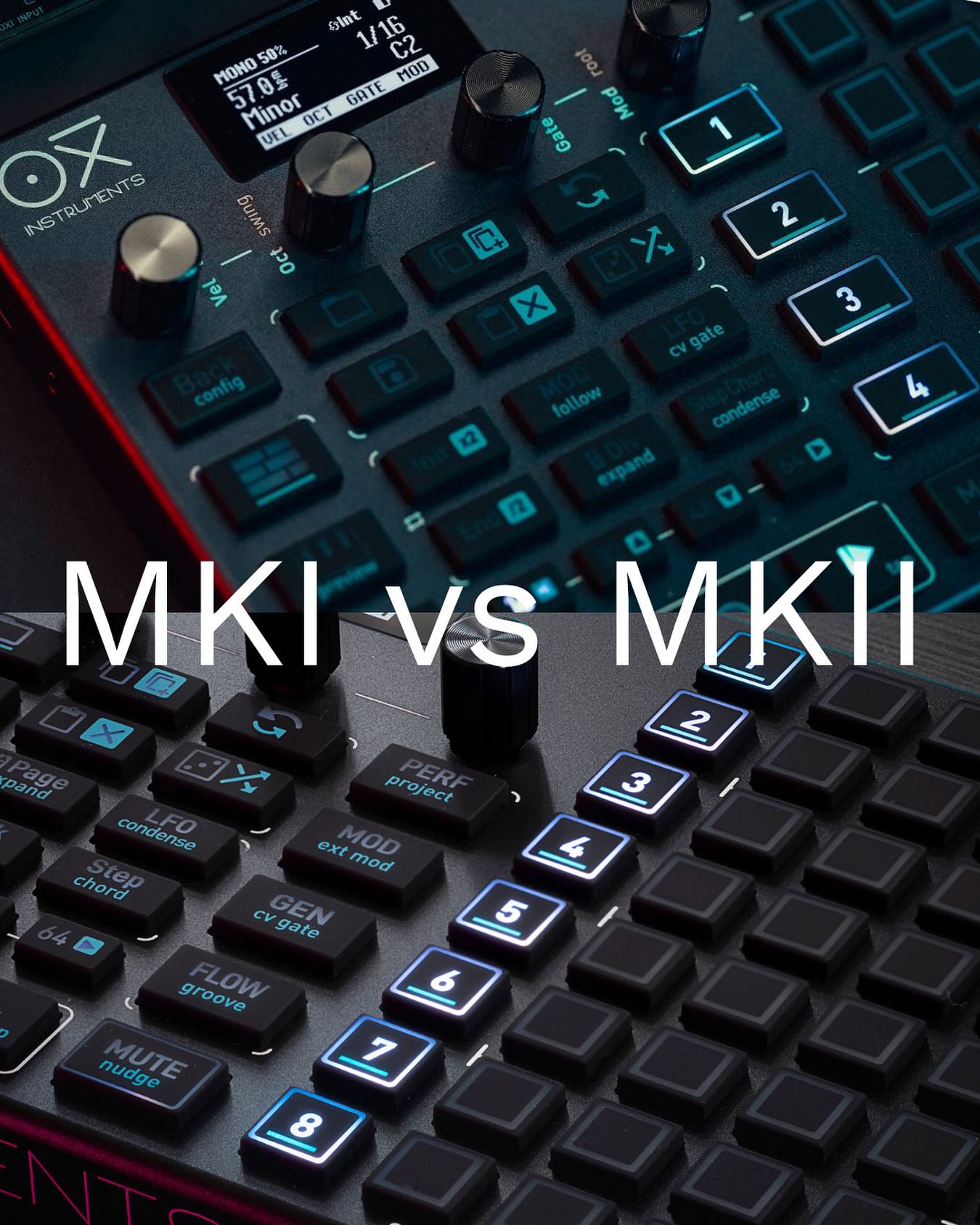 For those comparing the OXI One MKII with its predecessor, Dirk E 
