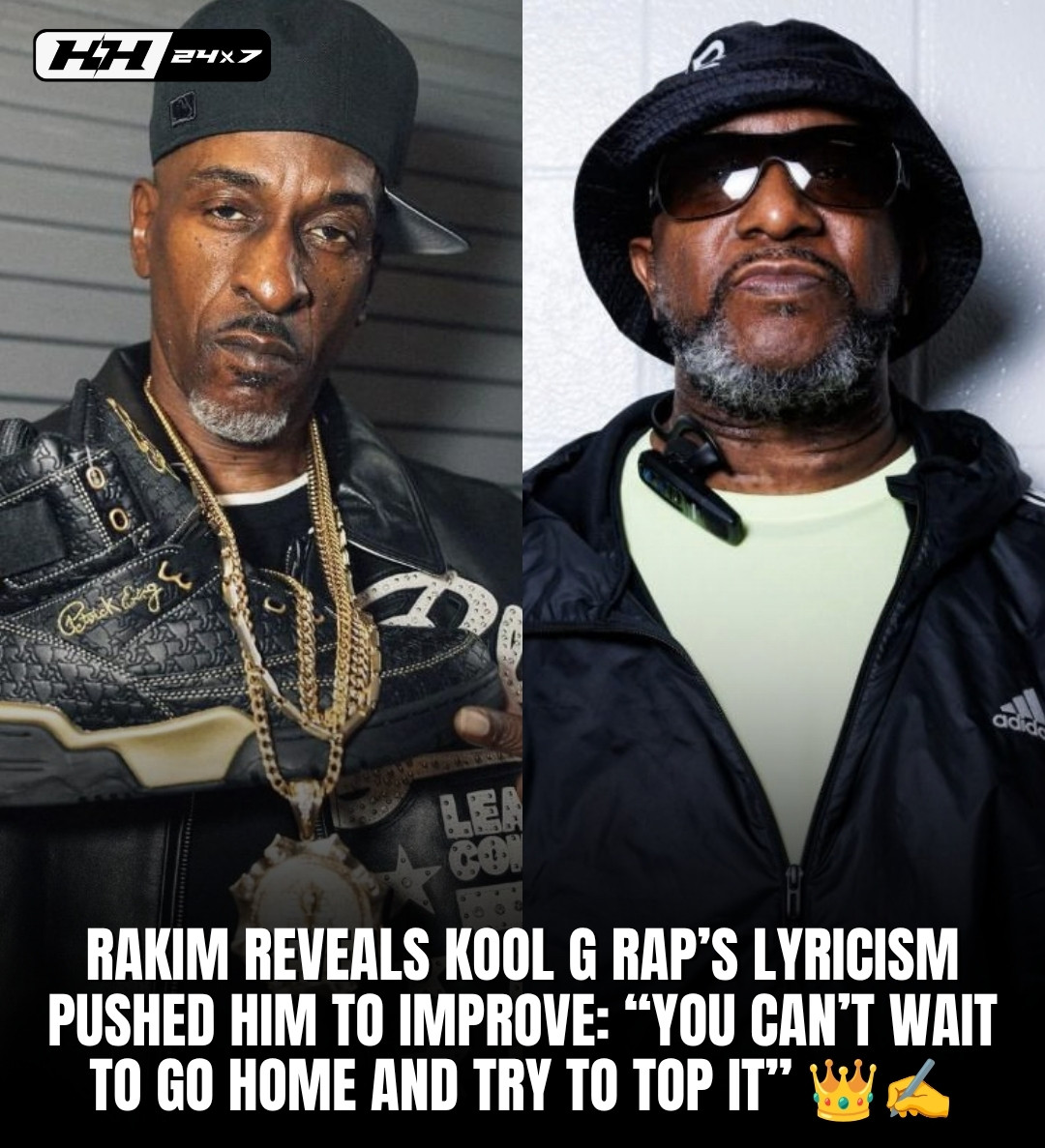I figured this, since back in the 1980's. Rakim knew KOOL G RAP