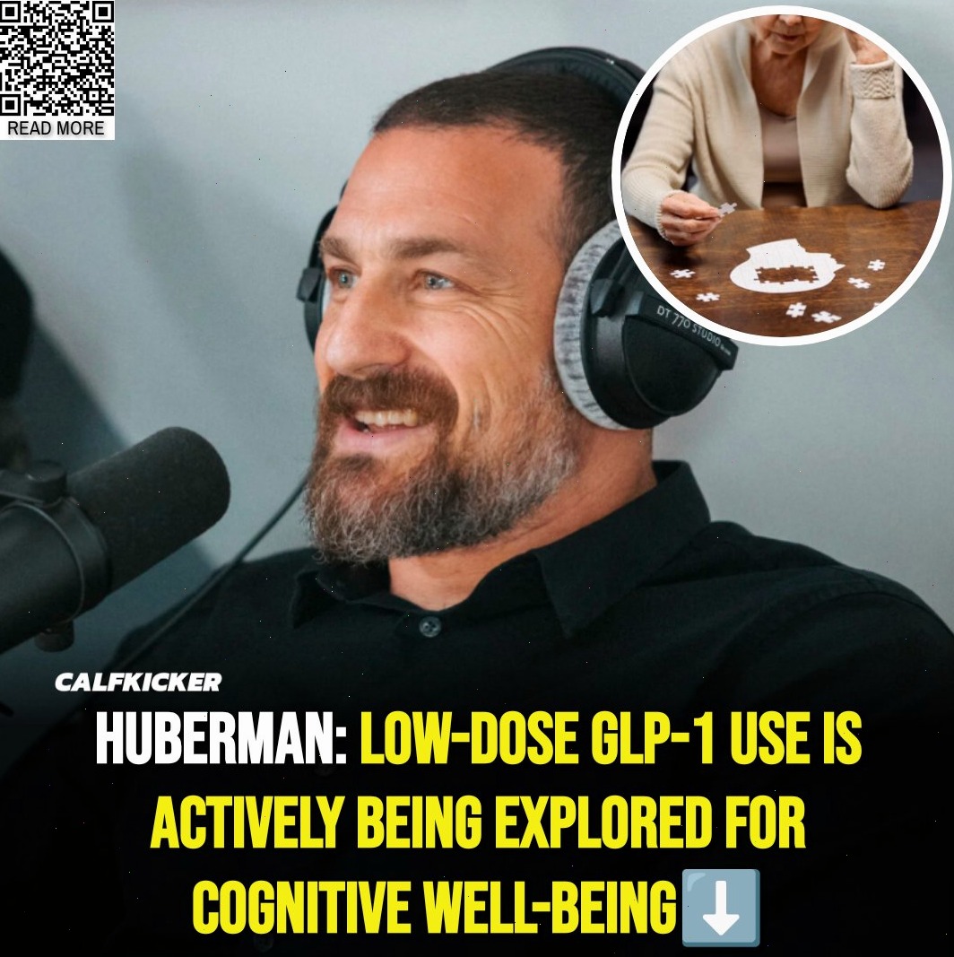 BJJ - Neuroscientist Dr Andrew Huberman discusses the potential use of low-dose GLP-1 receptor agonists for cognitive well-being and neuroprotection. >> More 👇