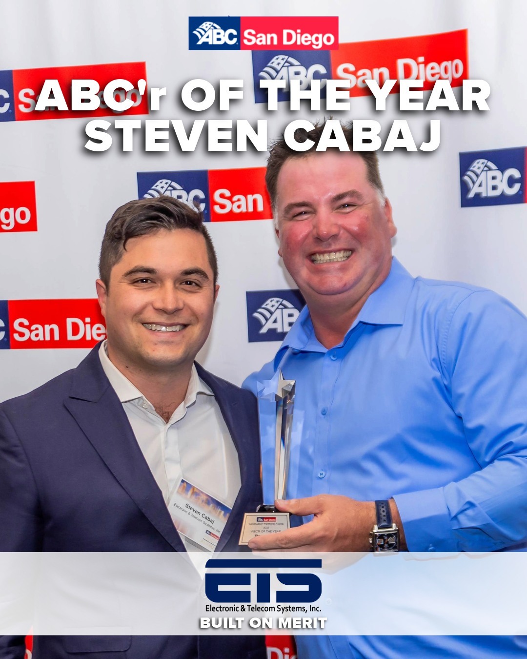Associated - 🏆 The 2025 ABC’r of the Year Award goes to...Steven Cabaj ...