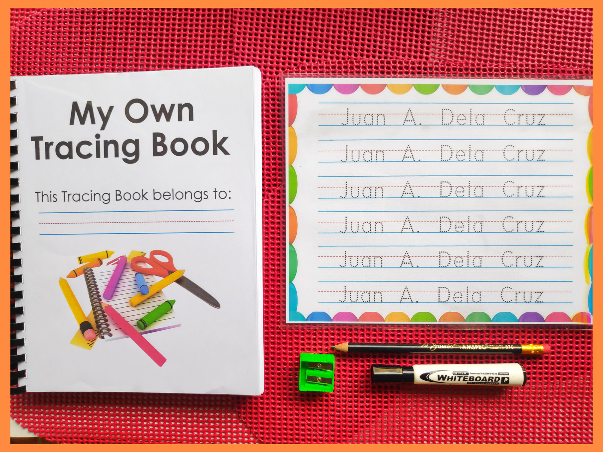 Teacher Des - MY OWN TRACING BOOK learning kit by teacher... | Facebook