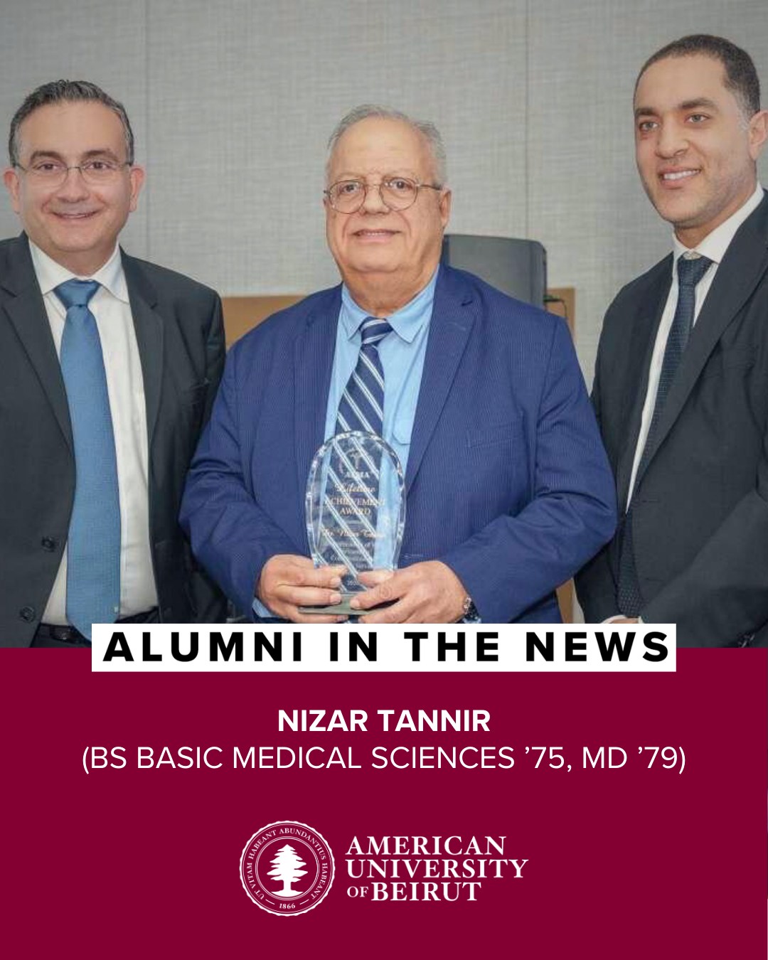 We are proud to celebrate... - Alumni Relations Office at AUB | Facebook