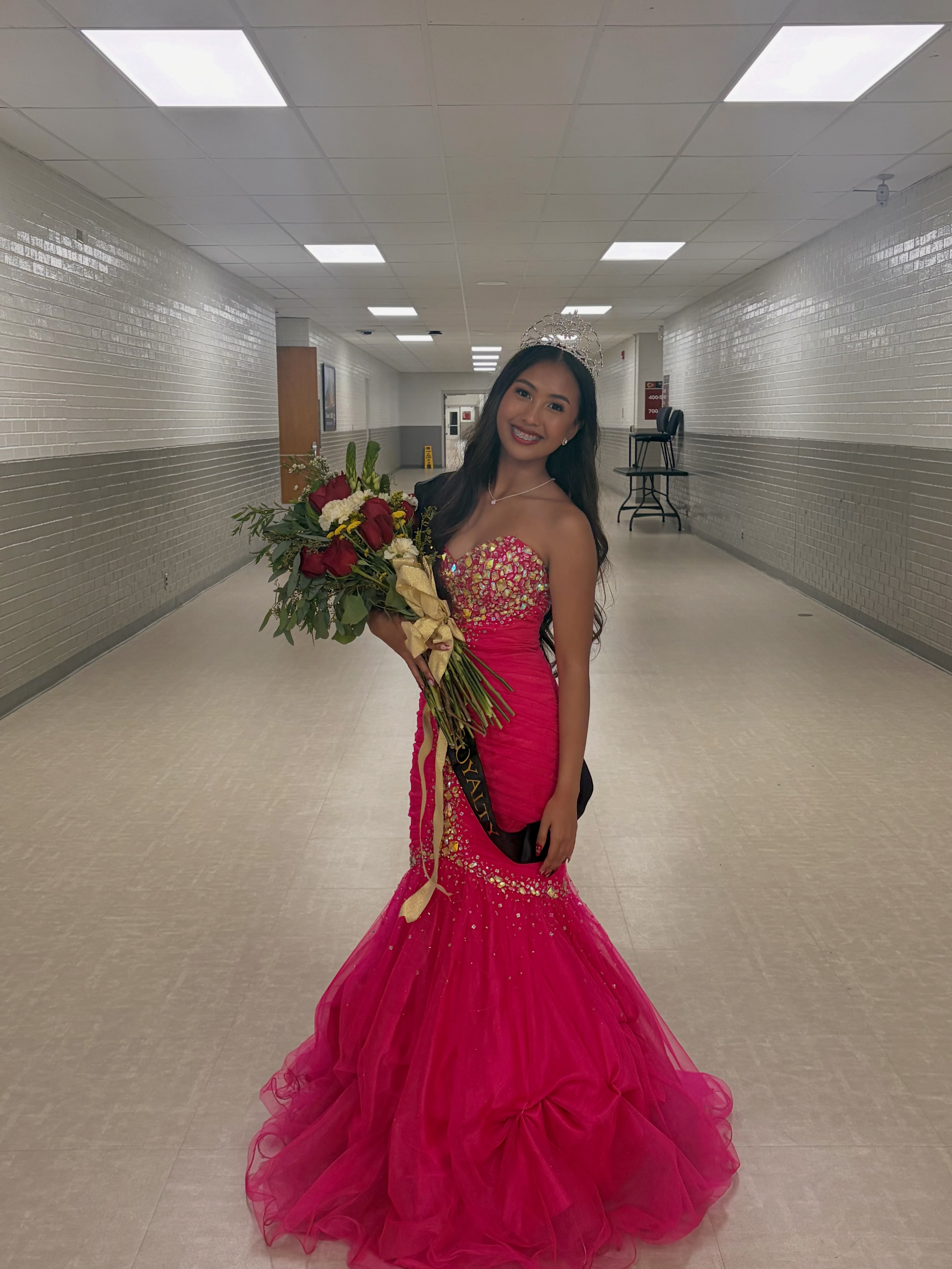Riverdale High School's homecoming queen finds her dress at Archie & Idalene Formal Shoppe