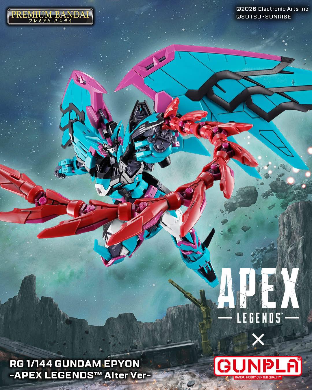 P-Bandai: RG 1/144 Gundam Epyon -APEX LEGENDS™ Alter Ver.- Gundam