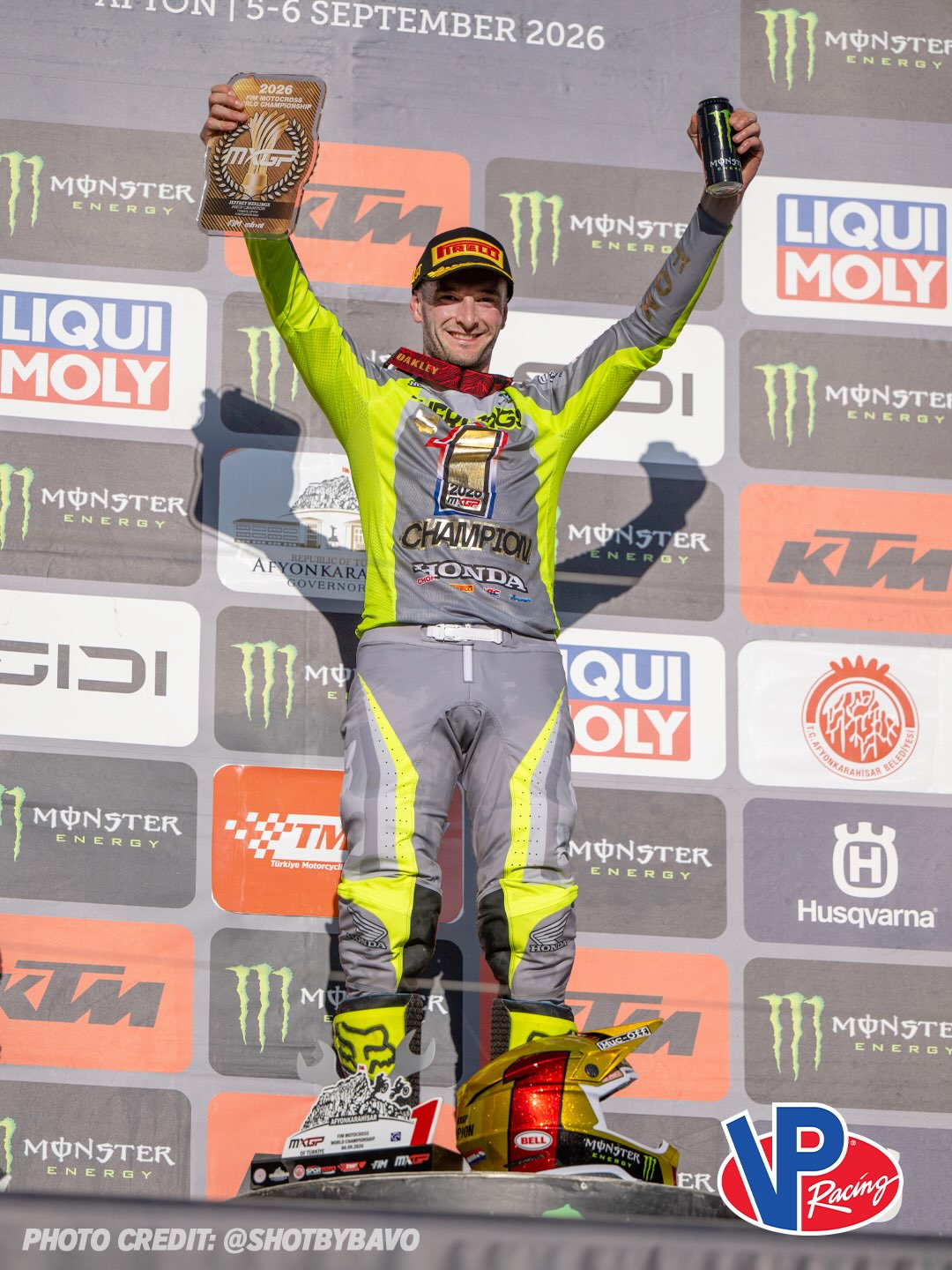 Congratulations to Jeffrey Herlings, MXGP World Champion, and
