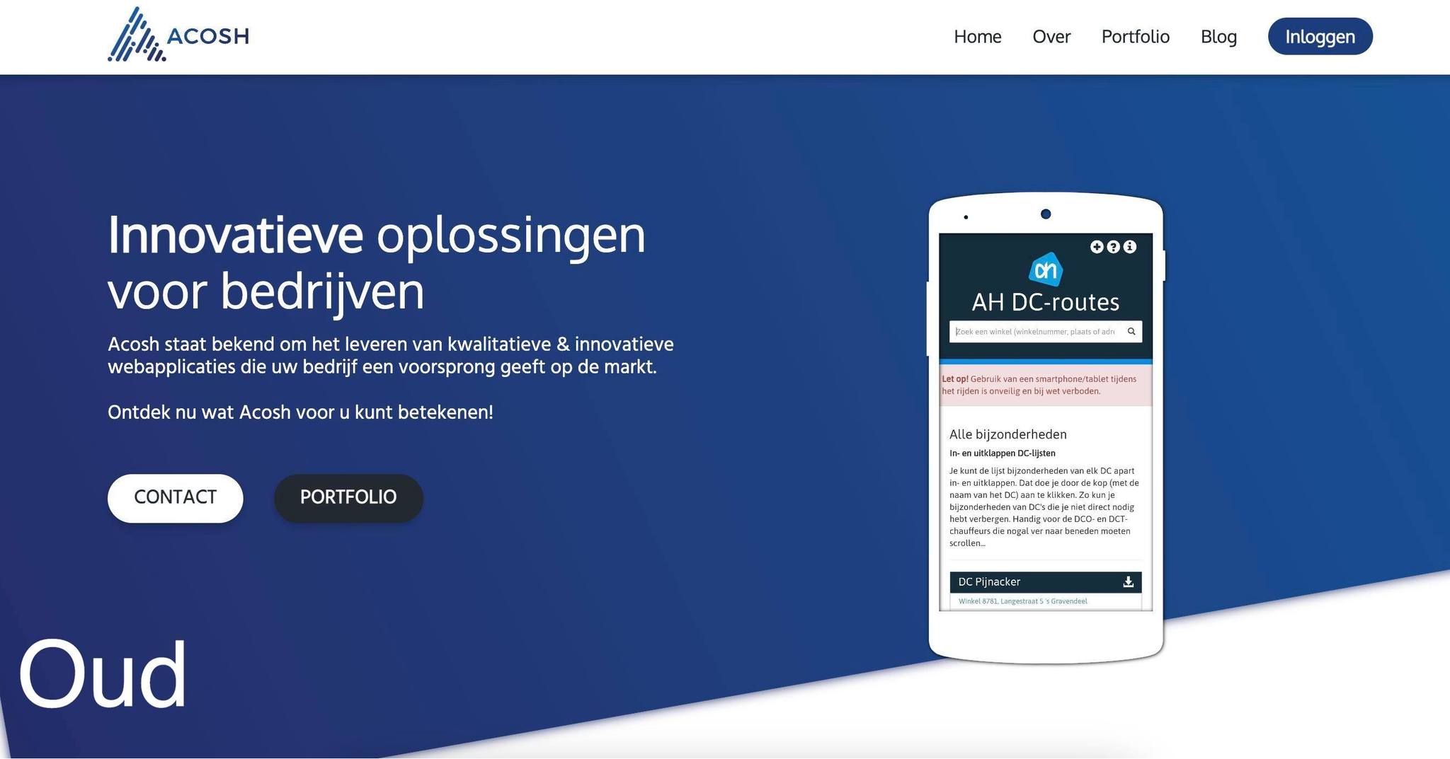 Acosh - 👌👏 Een nieuw jaar, een nieuwe website! Wij hebben...