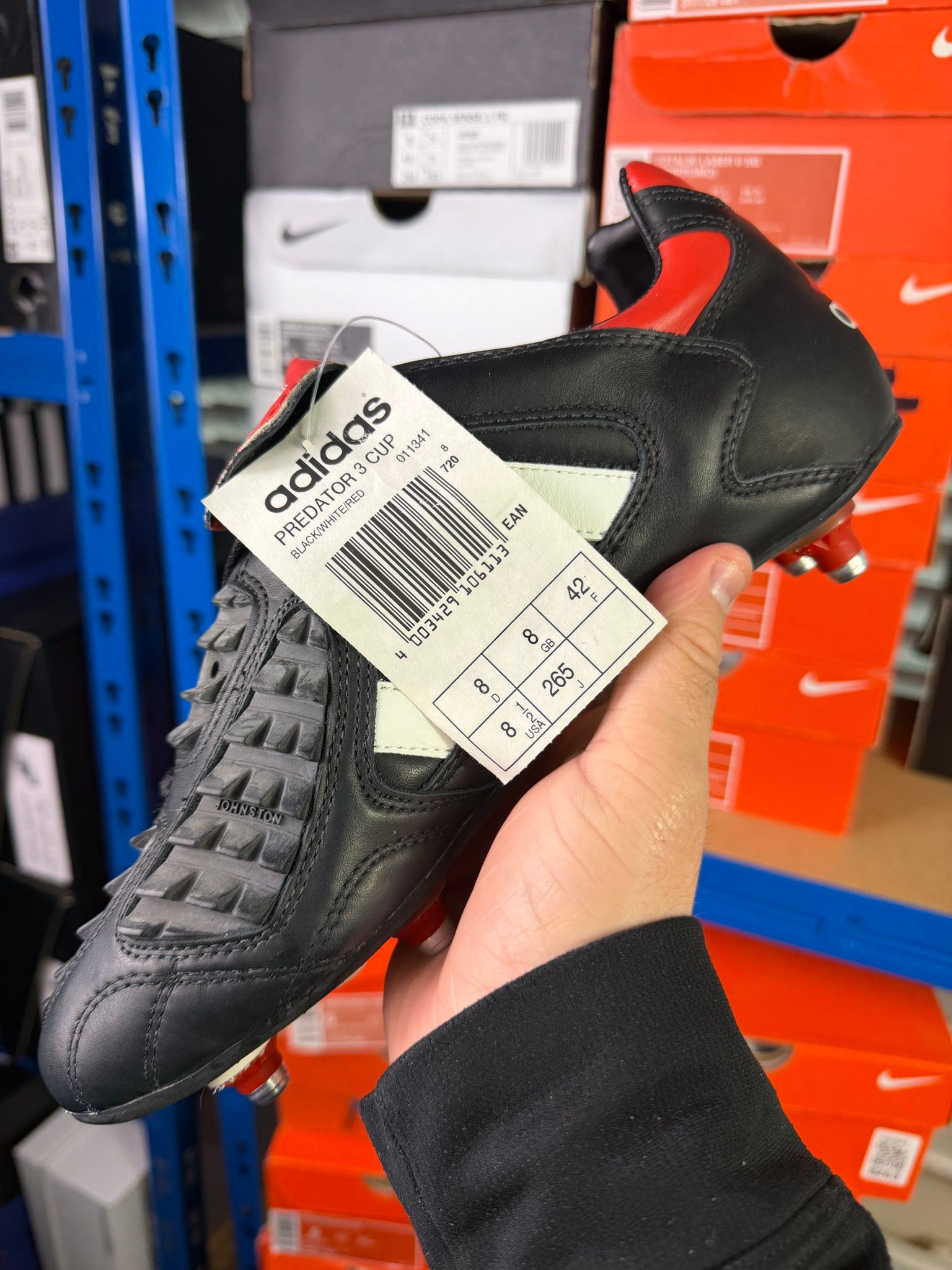Name something better than a tagged and factory laced Adidas