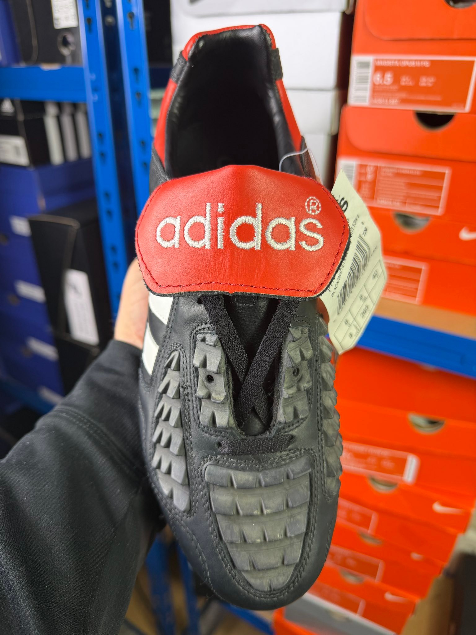 Name something better than a tagged and factory laced Adidas