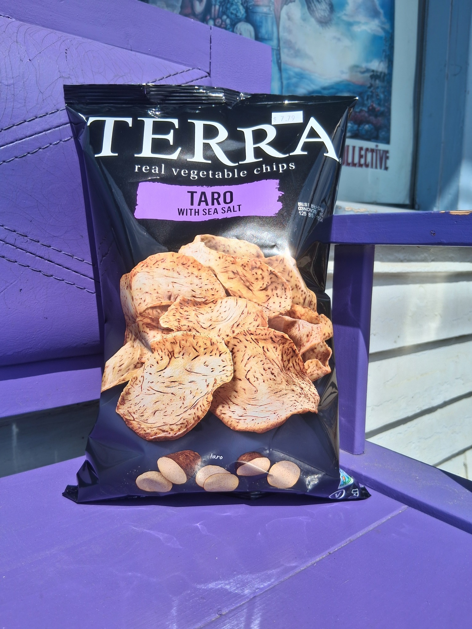 Taro, an island root vegetable, brings an irresistibly light