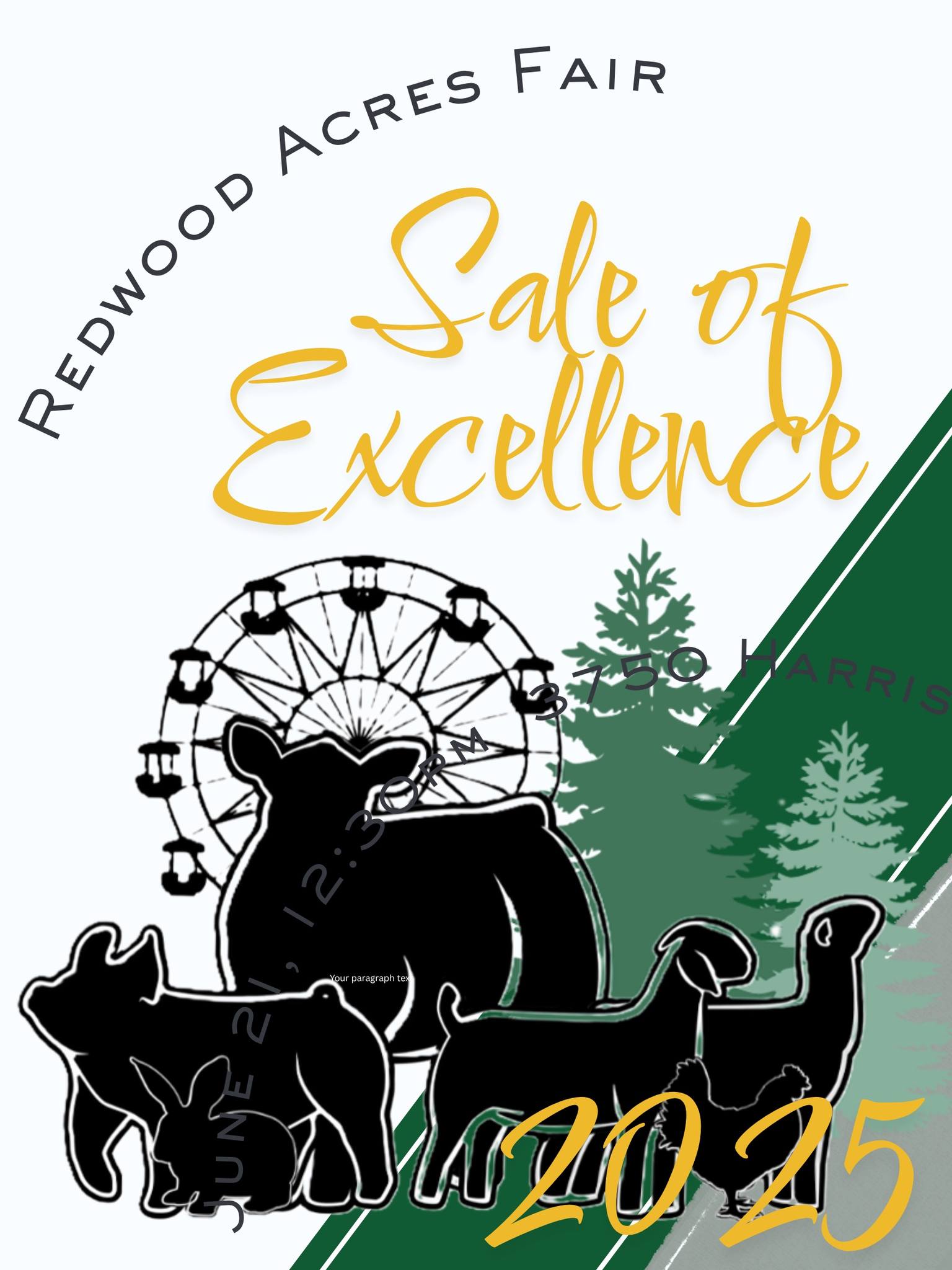 Redwood Acres Sale of Excellence : Livestock Sale