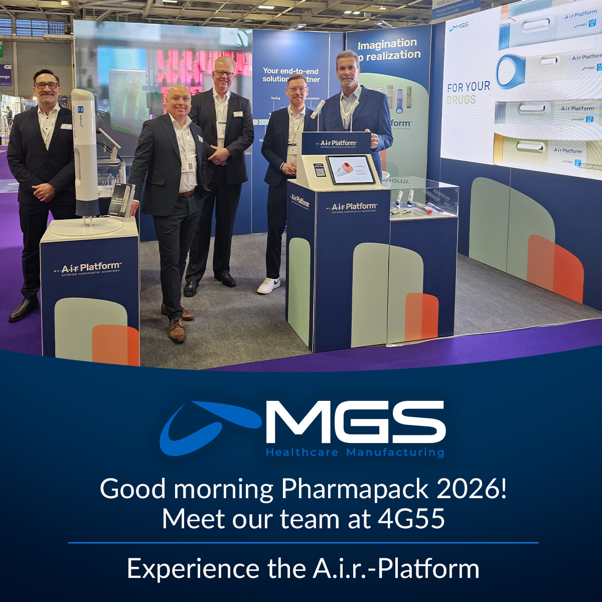 MGS - Good morning from Pharmapack 2026! Day 1 is officially underway ...