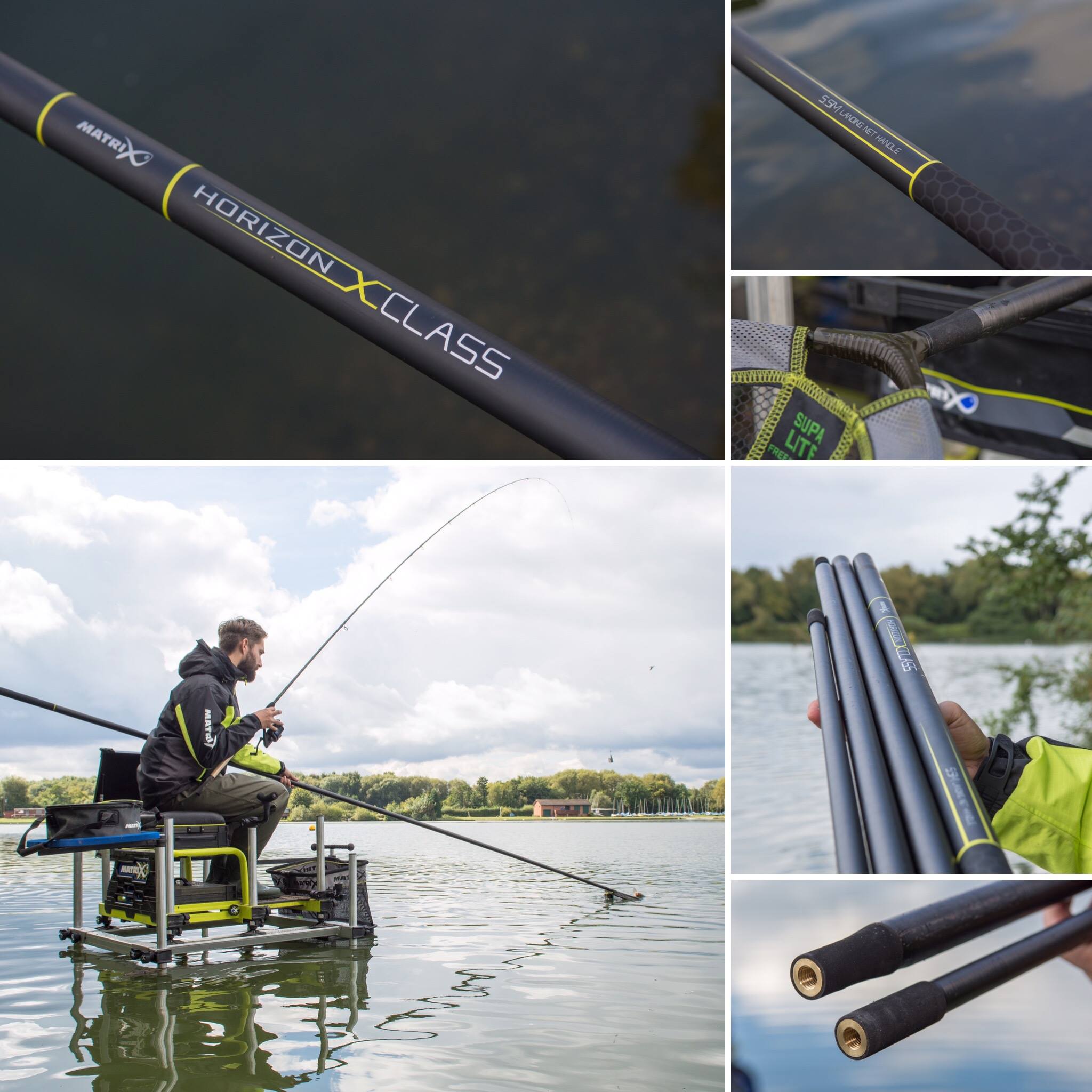 best landing net handle for match fishing Atlas 42 Inch - 651 has a 36 inch handle with a hoop size of 18 inches X 20 Inches NEW - Horizon X Class
