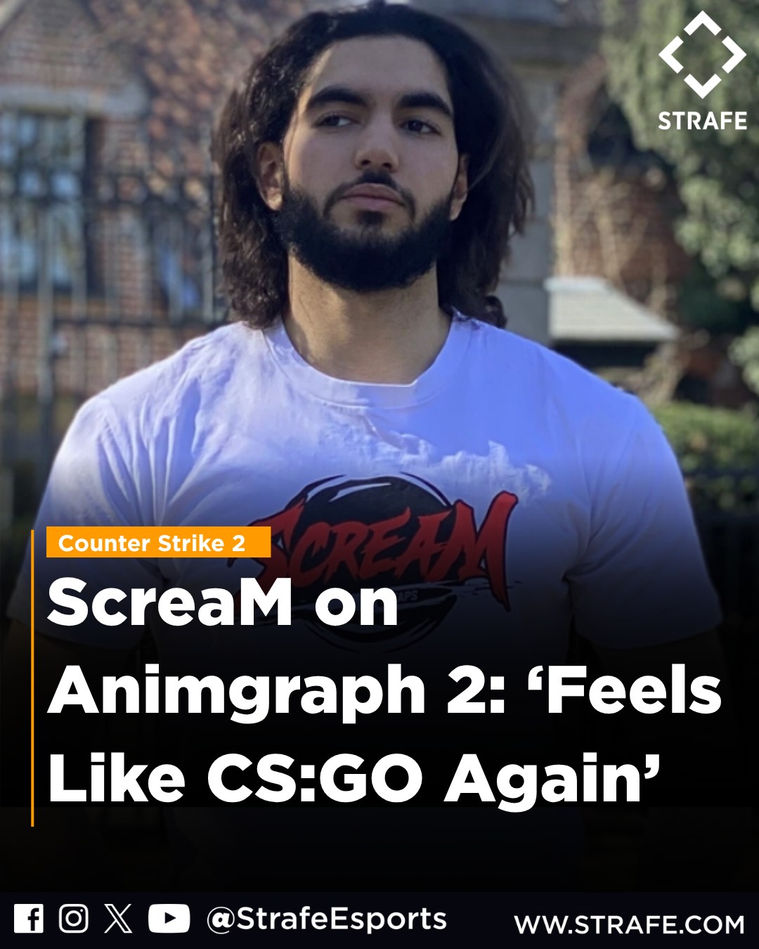 ScreaM is teasing a comeback to Counter Strike ‼️