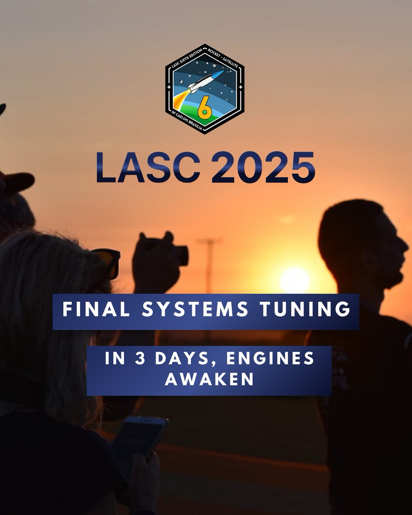 Latin - 3 days until the launch range comes alive. From project files ...