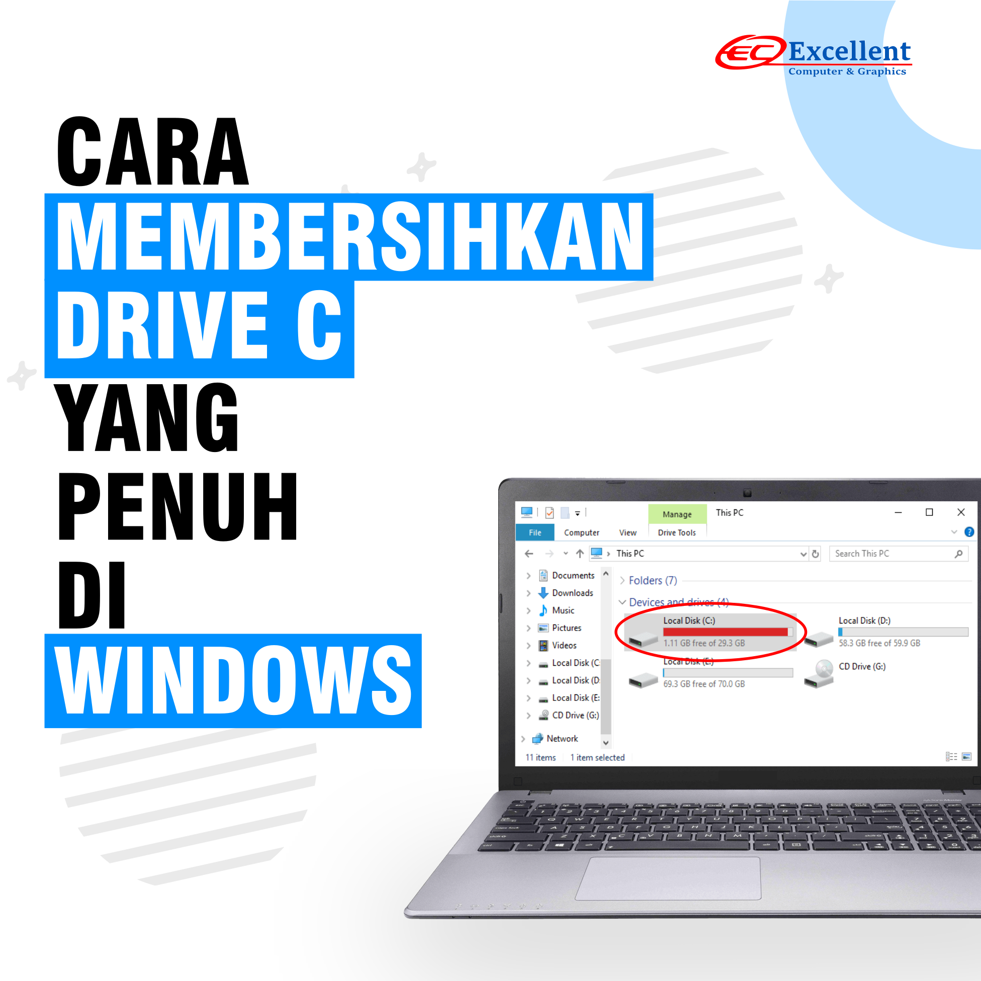 Ternyata Partisi drive C... - Excellent Computer Semarang | Facebook