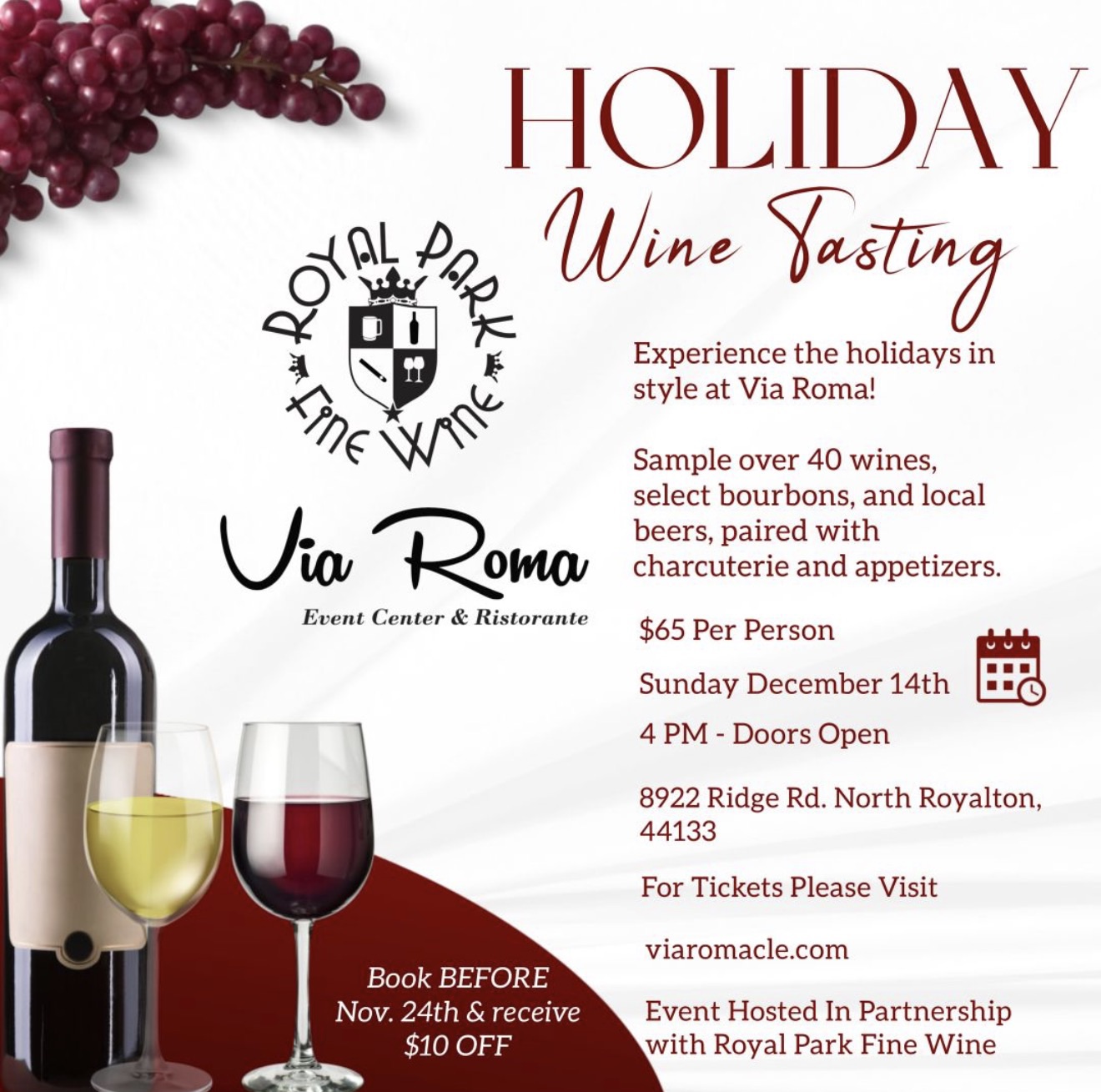 Photo inspiration: Holiday Wine Tasting Photo Inspiration