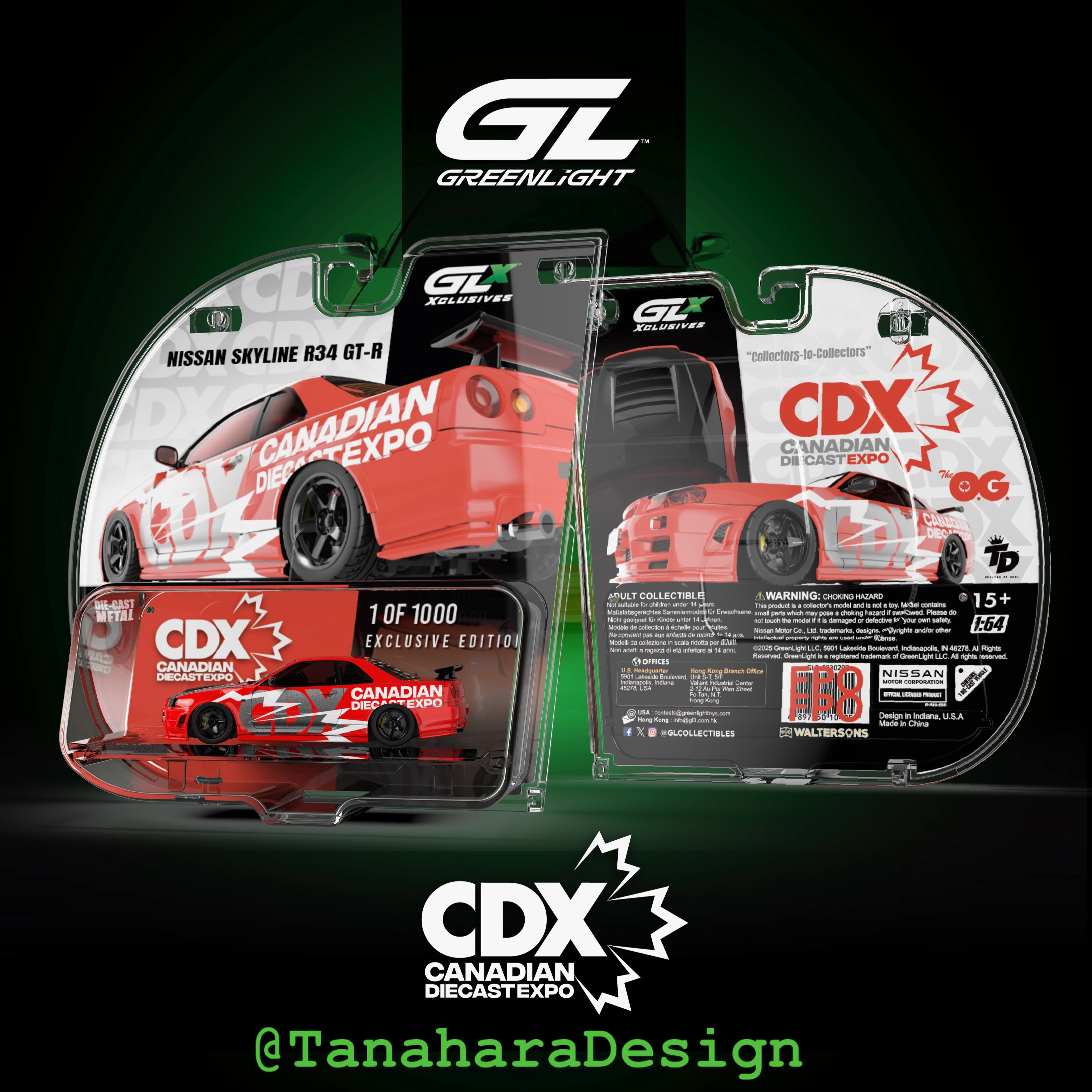 MINI GT 1/64 Skeleton Rexy Porsche 911 GT3 R #77 GTD PRO AO Racing