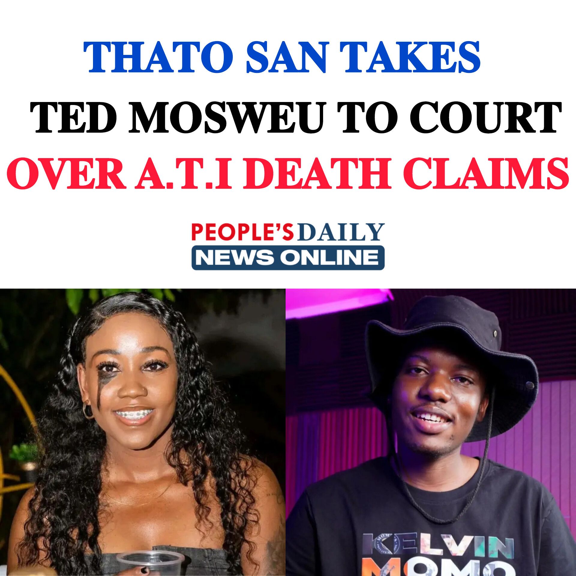 The People's - 𝐓𝐇𝐀𝐓𝐎 𝐒𝐀𝐍 𝐓𝐀𝐊𝐄𝐒 𝐓𝐄𝐃 𝐌𝐎𝐒𝐖𝐄𝐔 𝐓𝐎 𝐂𝐎𝐔𝐑𝐓 𝐎𝐕𝐄𝐑 𝐀.𝐓.𝐈 𝐃𝐄𝐀𝐓𝐇 ...
