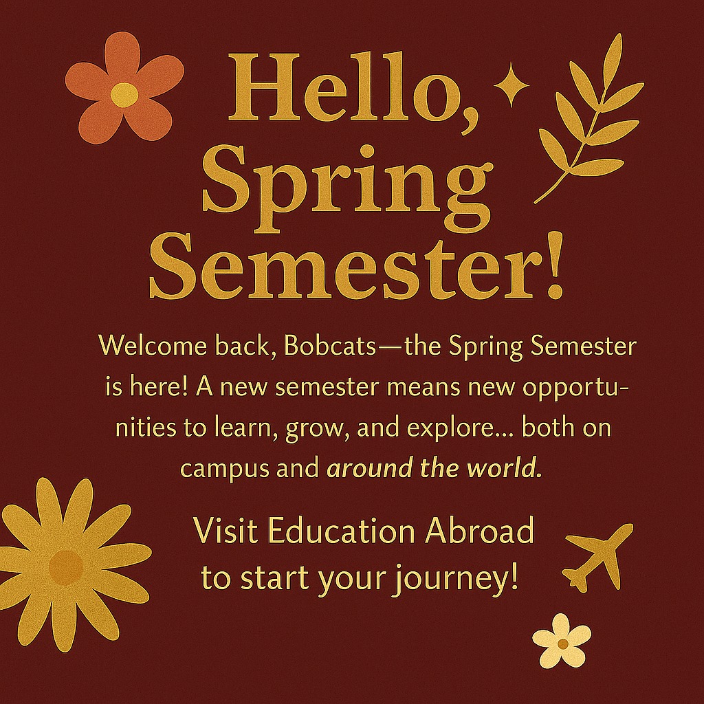 Texas - 📚🌍 Welcome back, Bobcats — the Spring Semester is here! A new ...