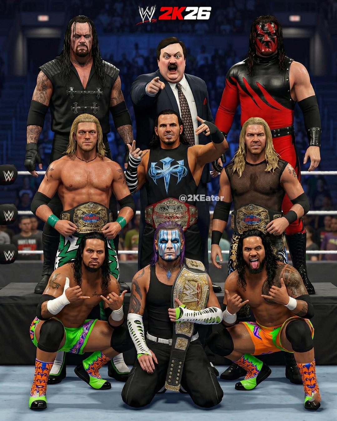 WWE 2K26 just assembled the greatest tag teams in wrestling