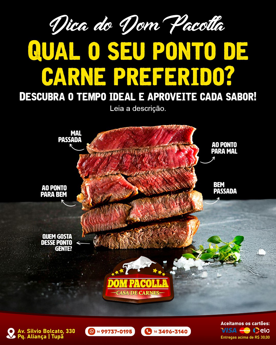 Casa - 🥩 Qual o seu ponto de carne preferido? Descubra o tempo ideal e ...