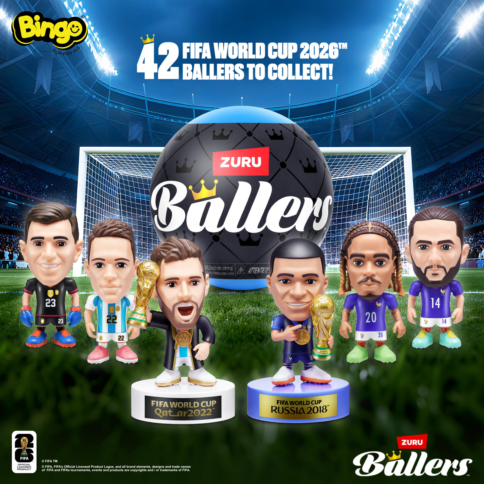 Unbox, collect and build your dream team⚽ Get FIFA World Cup