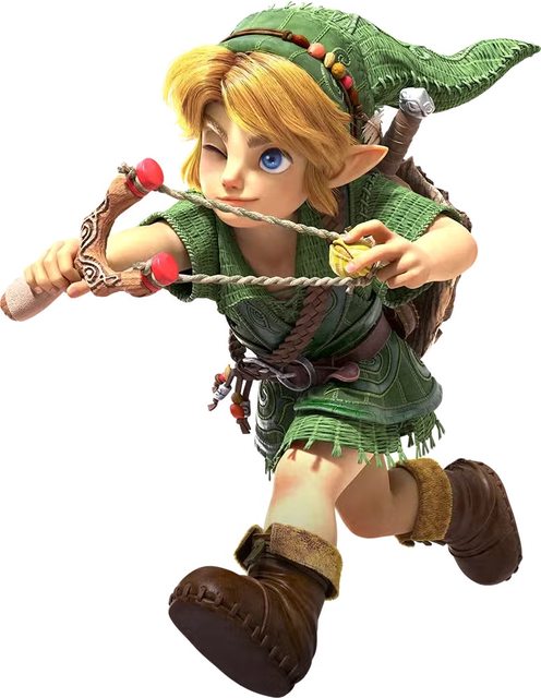 More official illustrations of Zelda Ocarina of Time for Nintendo