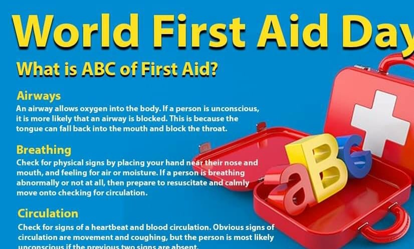 On this First aid day, Together let's... - Next Step Academy