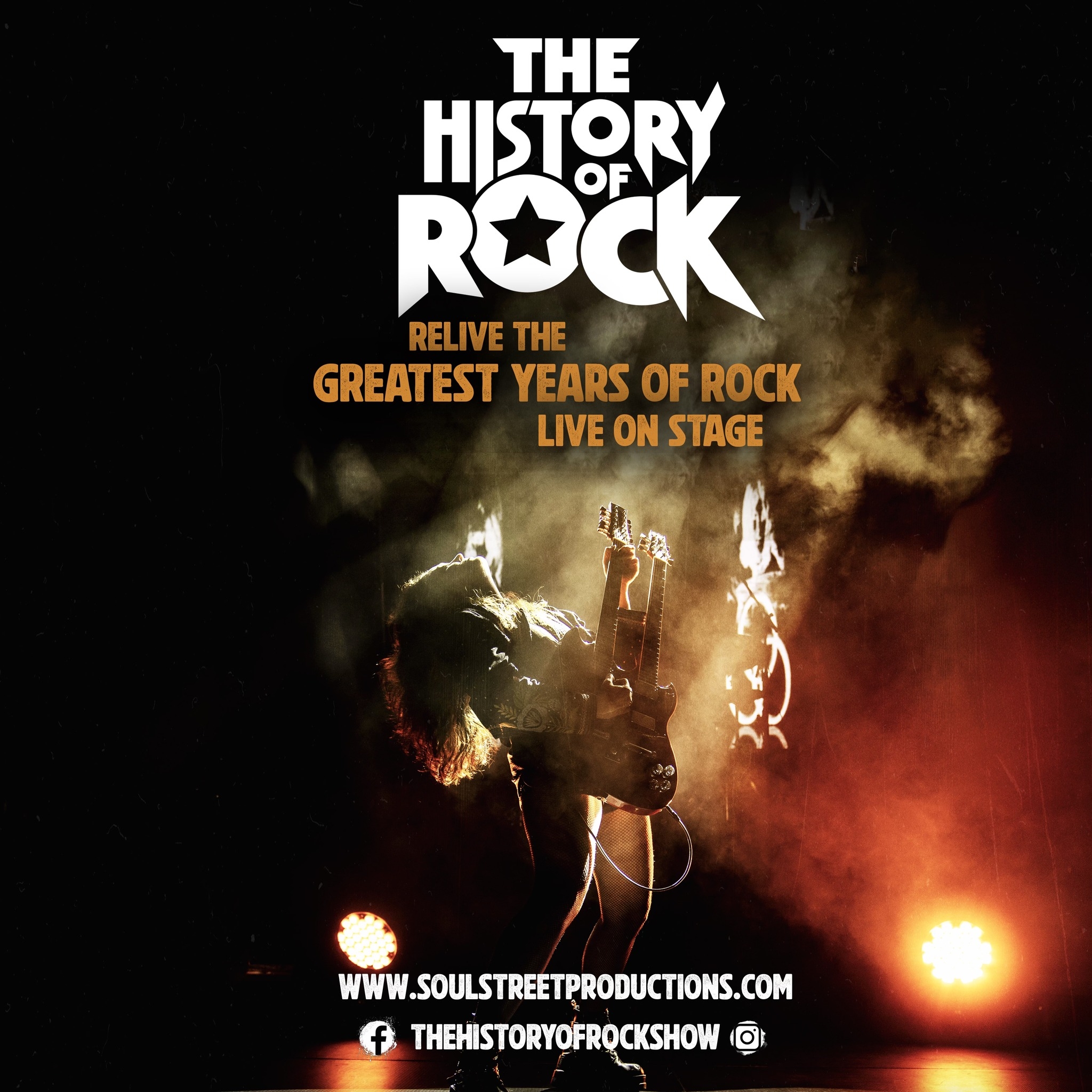 The History - Relive the greatest years of rock live on stage ...