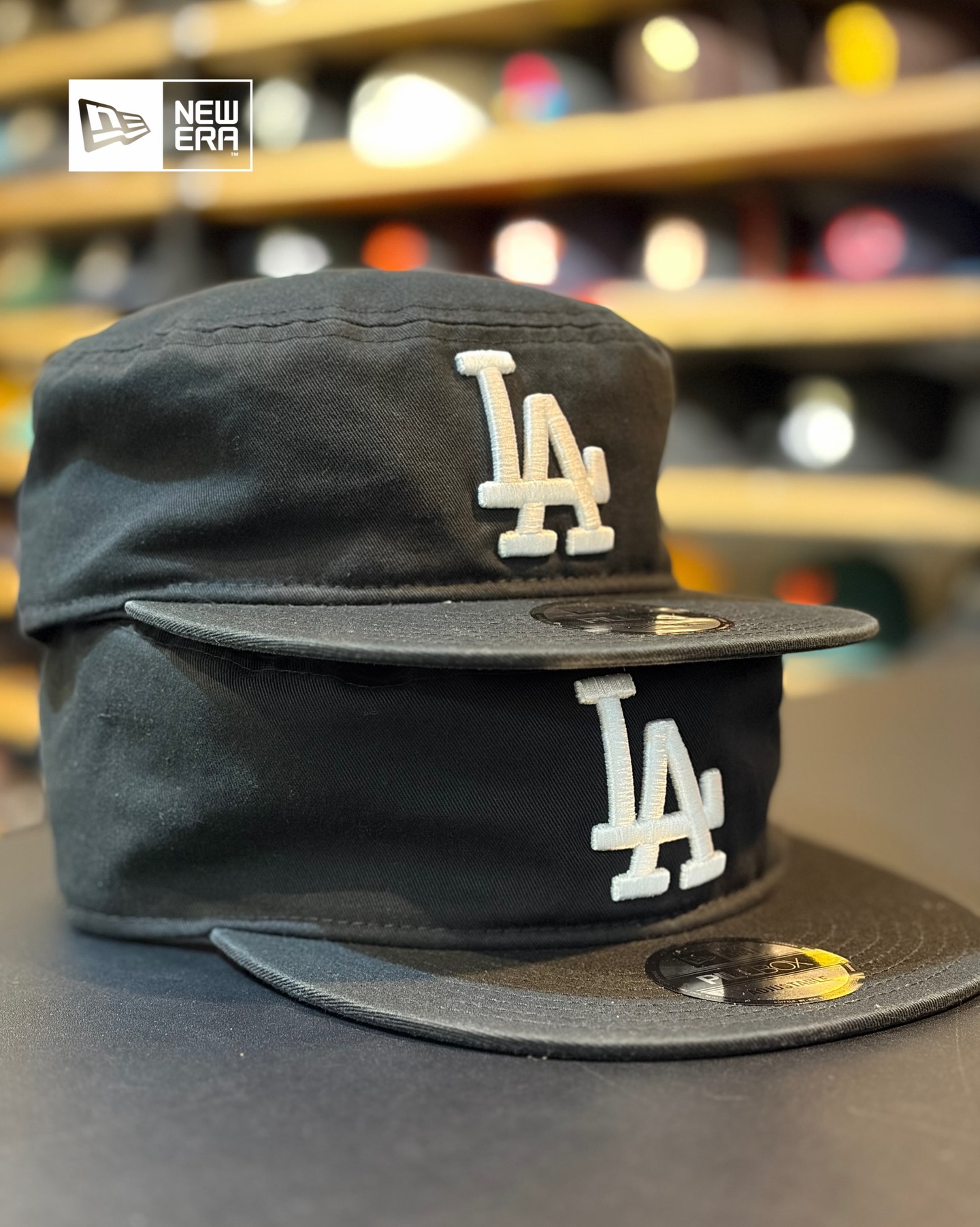 👉NEW ARRIVAL✨ 🧢NEWERA🧢 🧢“Pillbox アジャスタブル ロサンゼルス