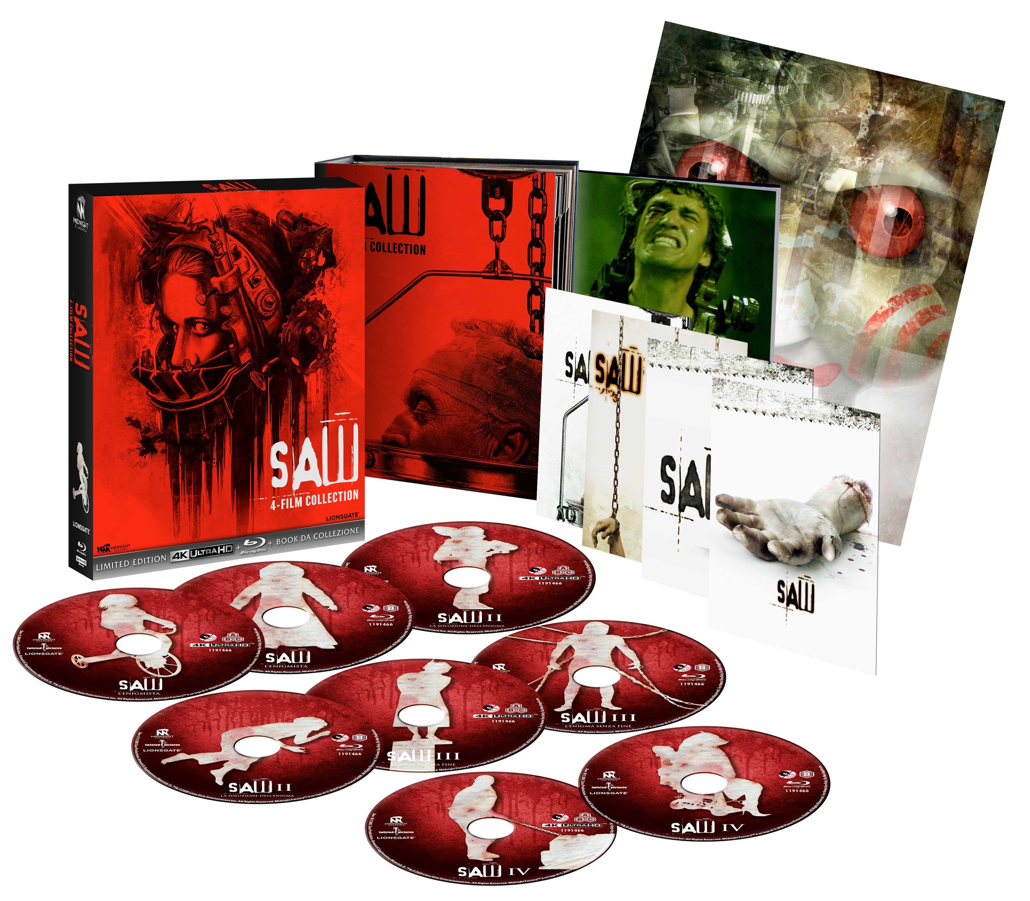 Saw 10-movie Blu-ray set with DVD at Walmart