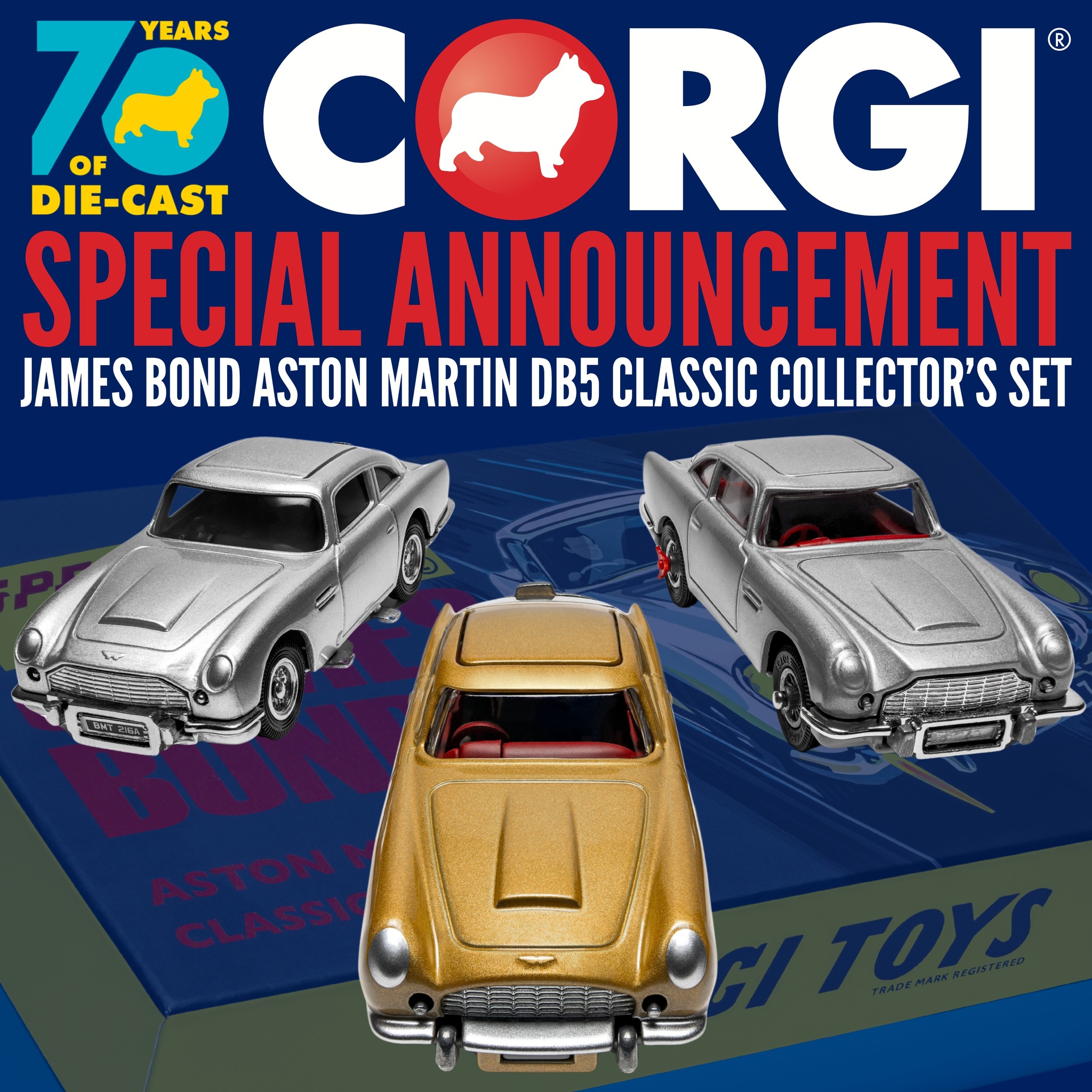 🤵🏼‍♂️ Celebrate 70 years of Corgi Diecast with this incredible