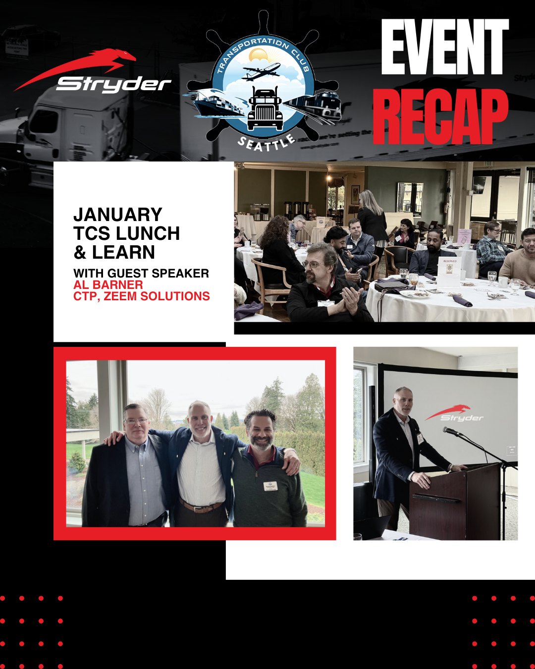 Stryder - Brandon Beetham and Paul McEntee represented the Stryder team ...