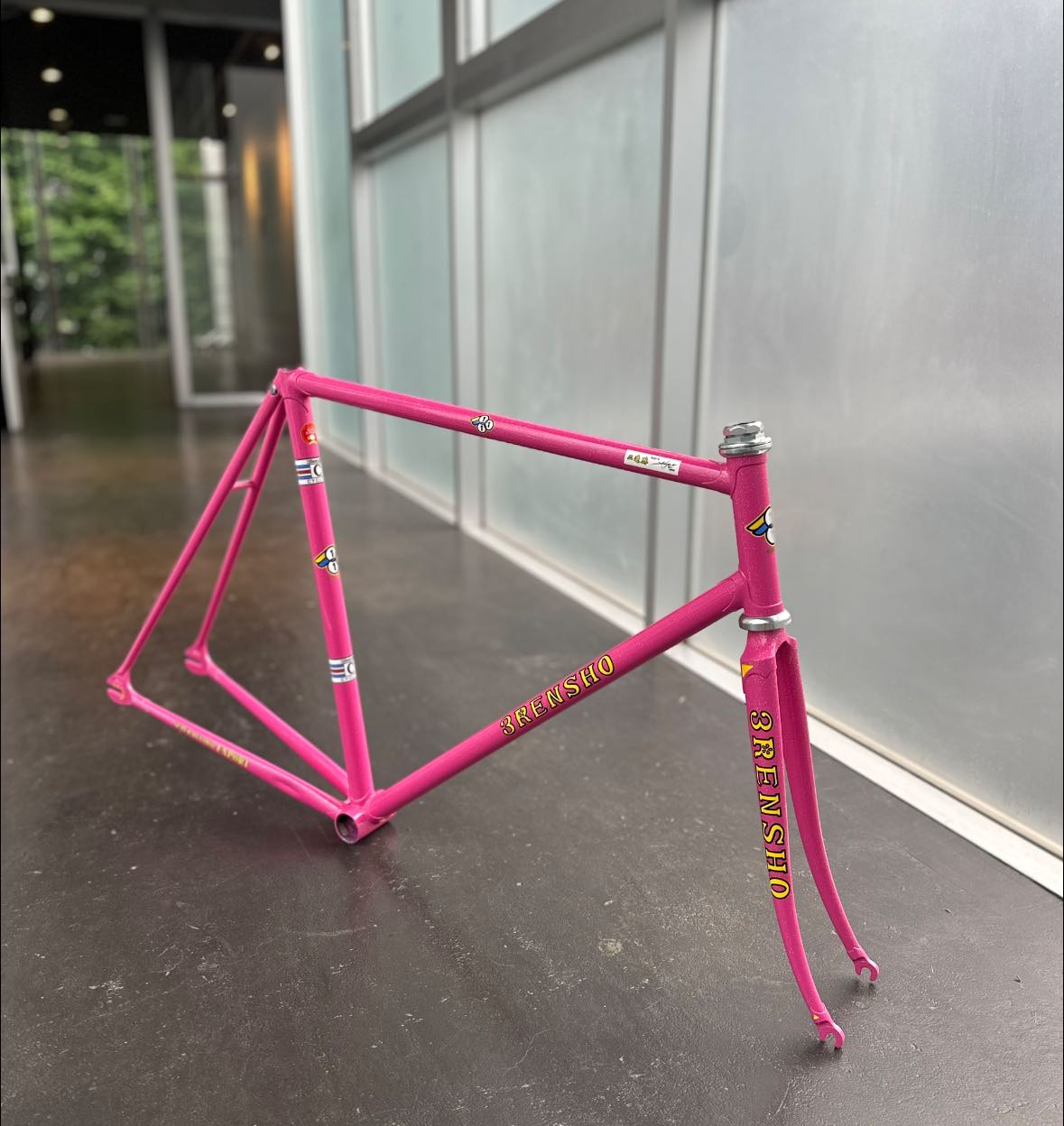 2025 3rensho with classic geometry, decals, tubing, paint and lug