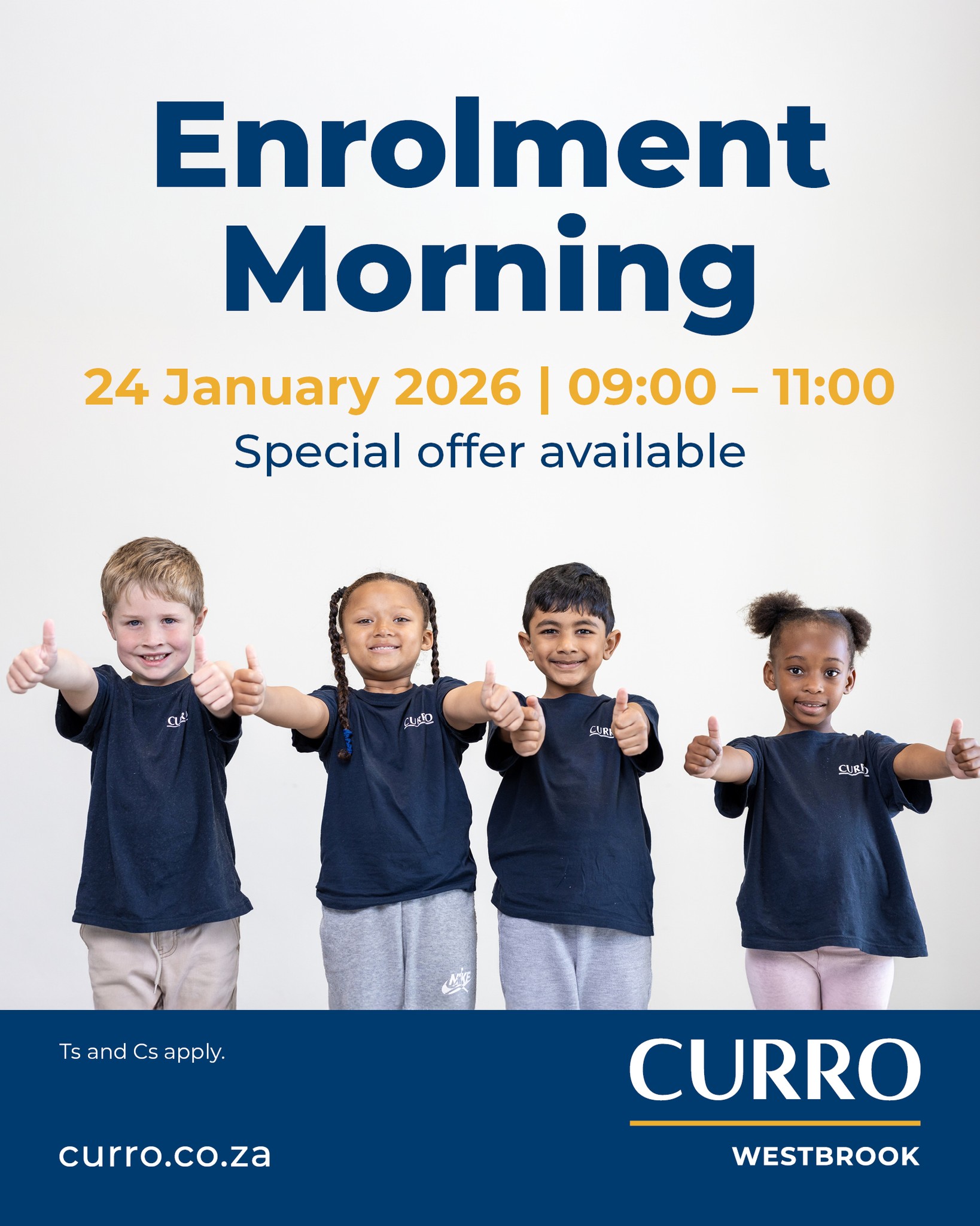 Curro - Enrolment Morning for 2026! 🌟 Are you still on the hunt for the ...