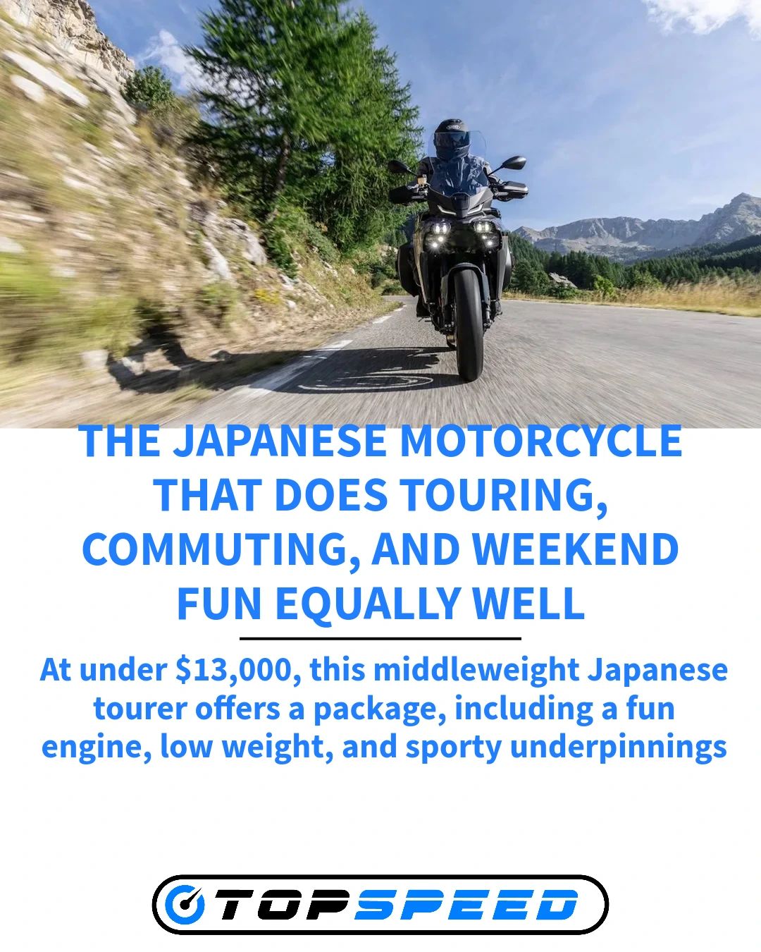At under $13,000, this middleweight Japanese tourer offers a