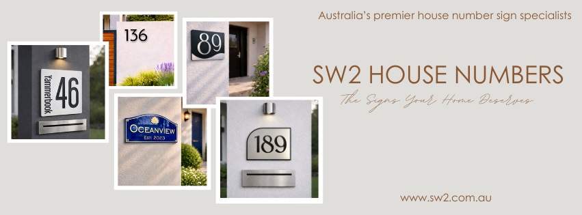 SW2 House Number Signs