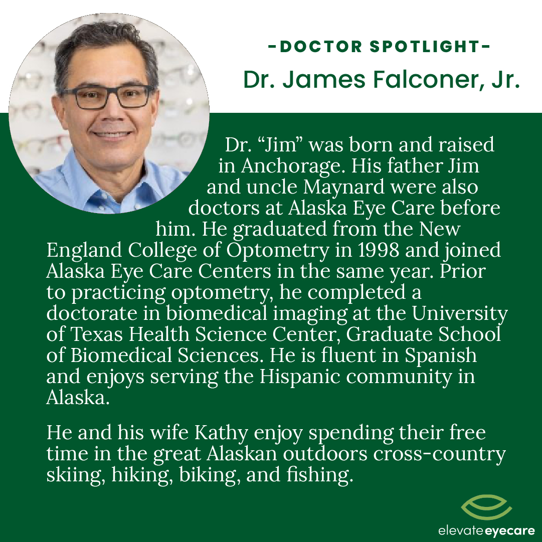 Alaska - 👓 Doctor Spotlight 👨‍⚕️ Meet Dr. James “Jim” Falconer, Jr., a ...