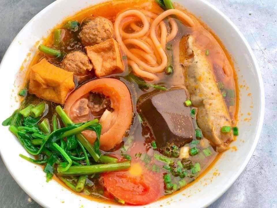 Canh... - Canh Bún, Bún Riêu Cua Giò Chả Sài Gòn - Long Xuyên