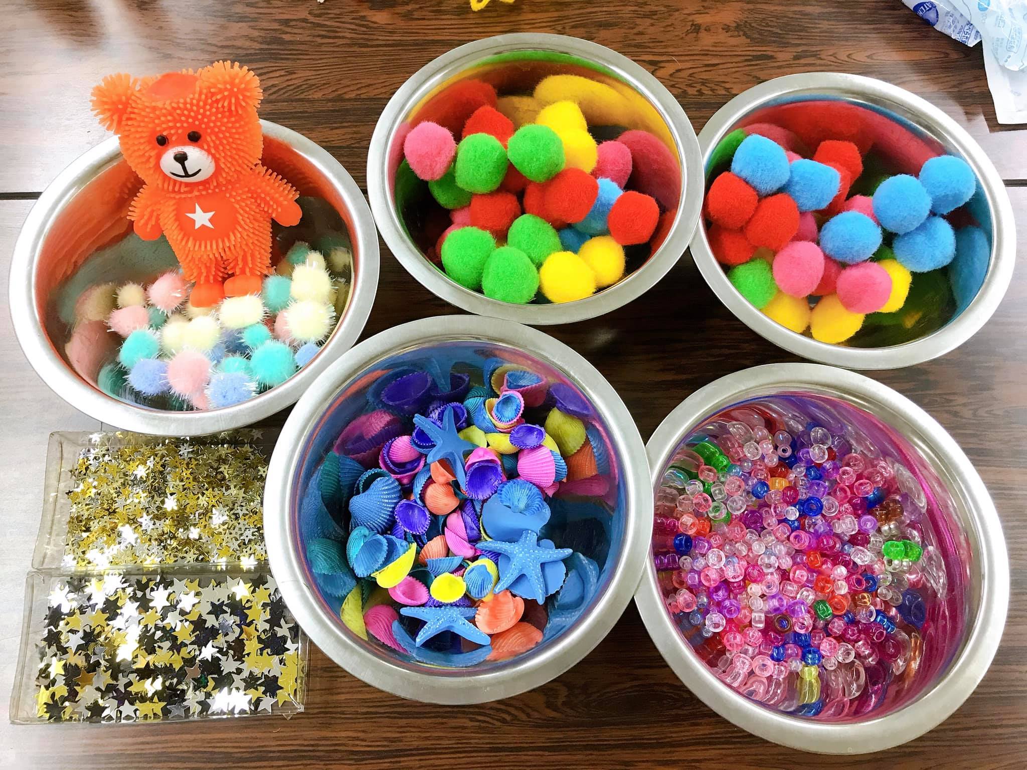 センサリーバッグ✨／／﻿ ﻿ 子ども応援会議でセンサリートイを作りまし 